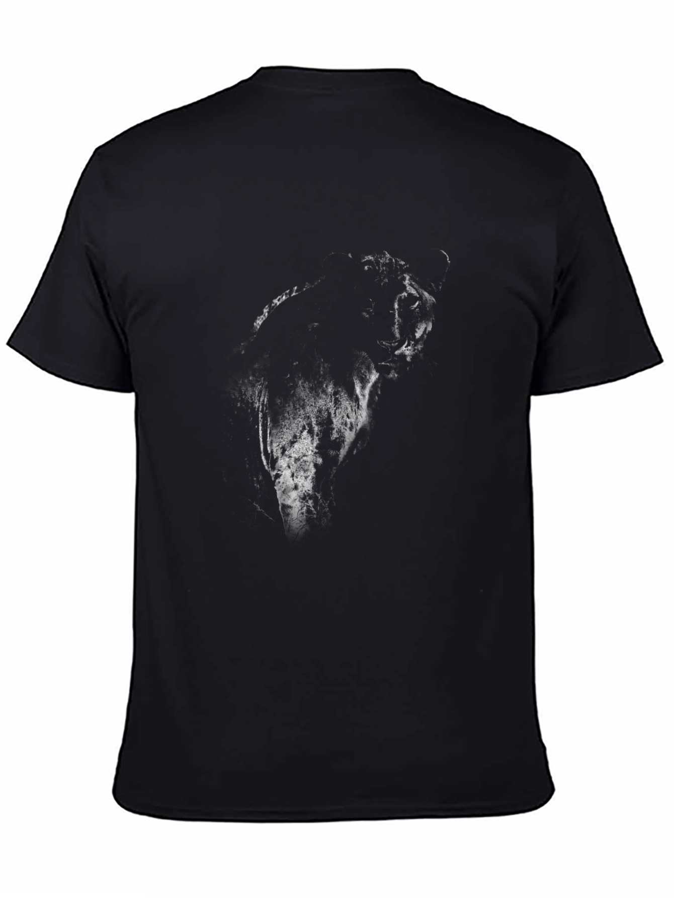 Black Bear Graphic Print T-Shirt