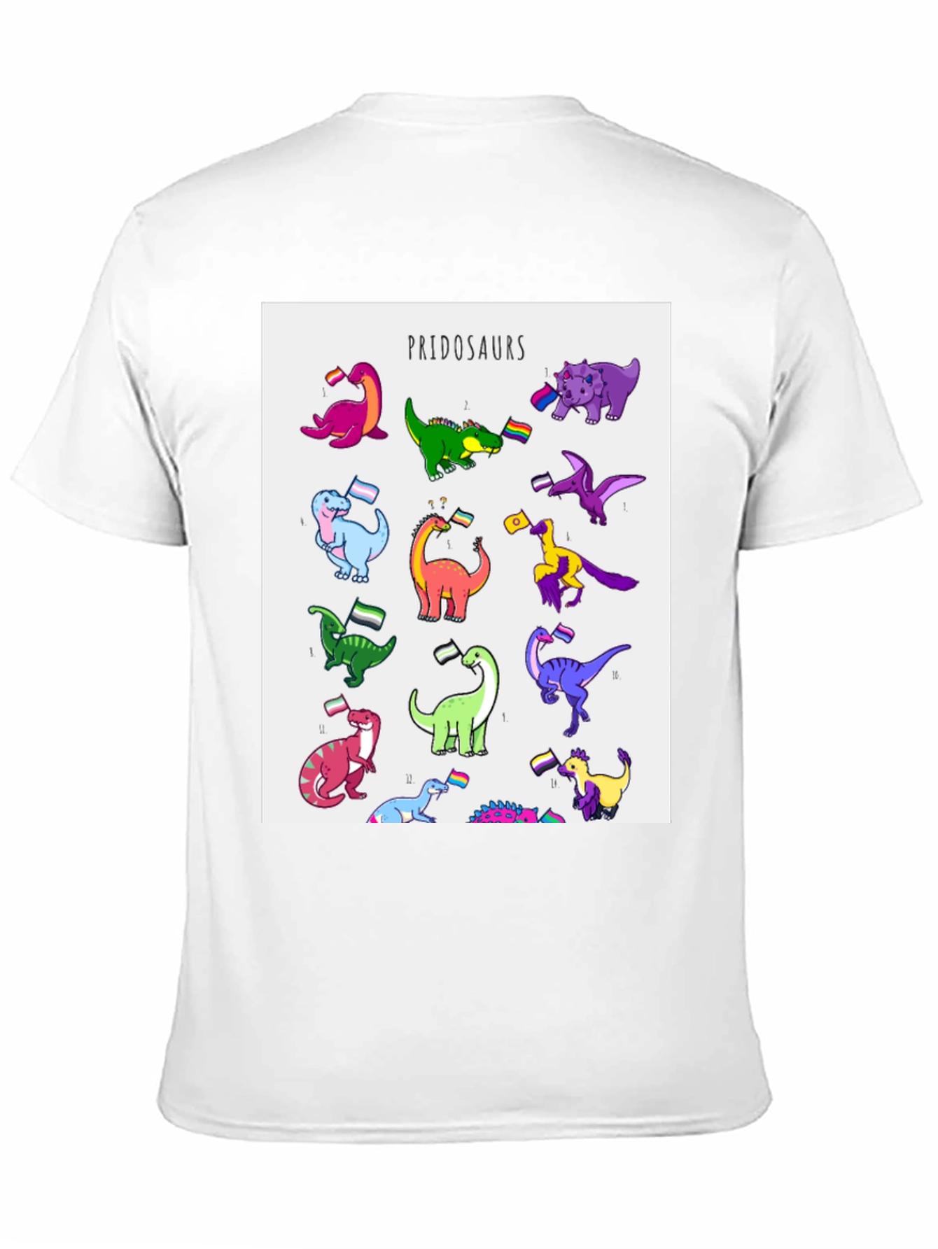 Pridosaurs Pride LGBTQ+ Dinosaur T-Shirt