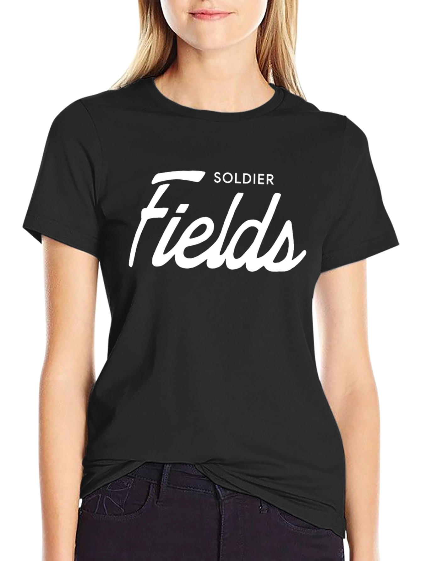 Soldier Fields T-Shirt - Classic Black Tee