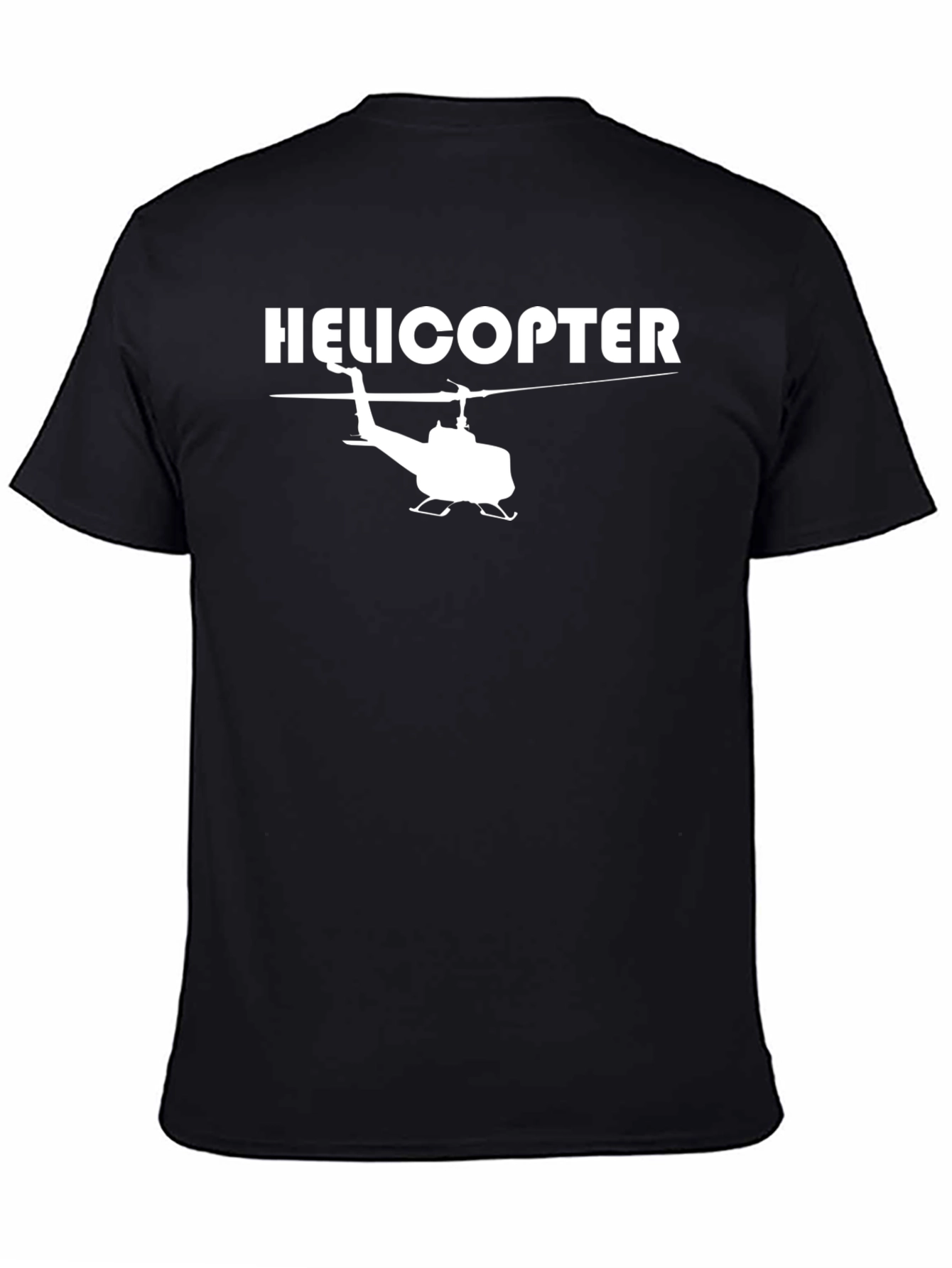 Helicopter Graphic Tee - Aviation T-Shirt