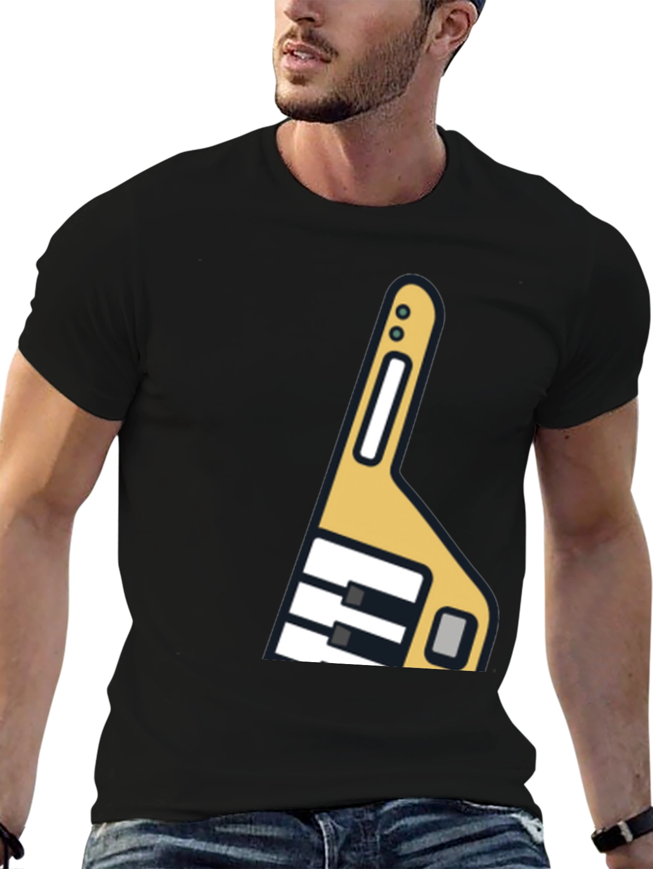 Adjustable Wrench Graphic Tee - Black