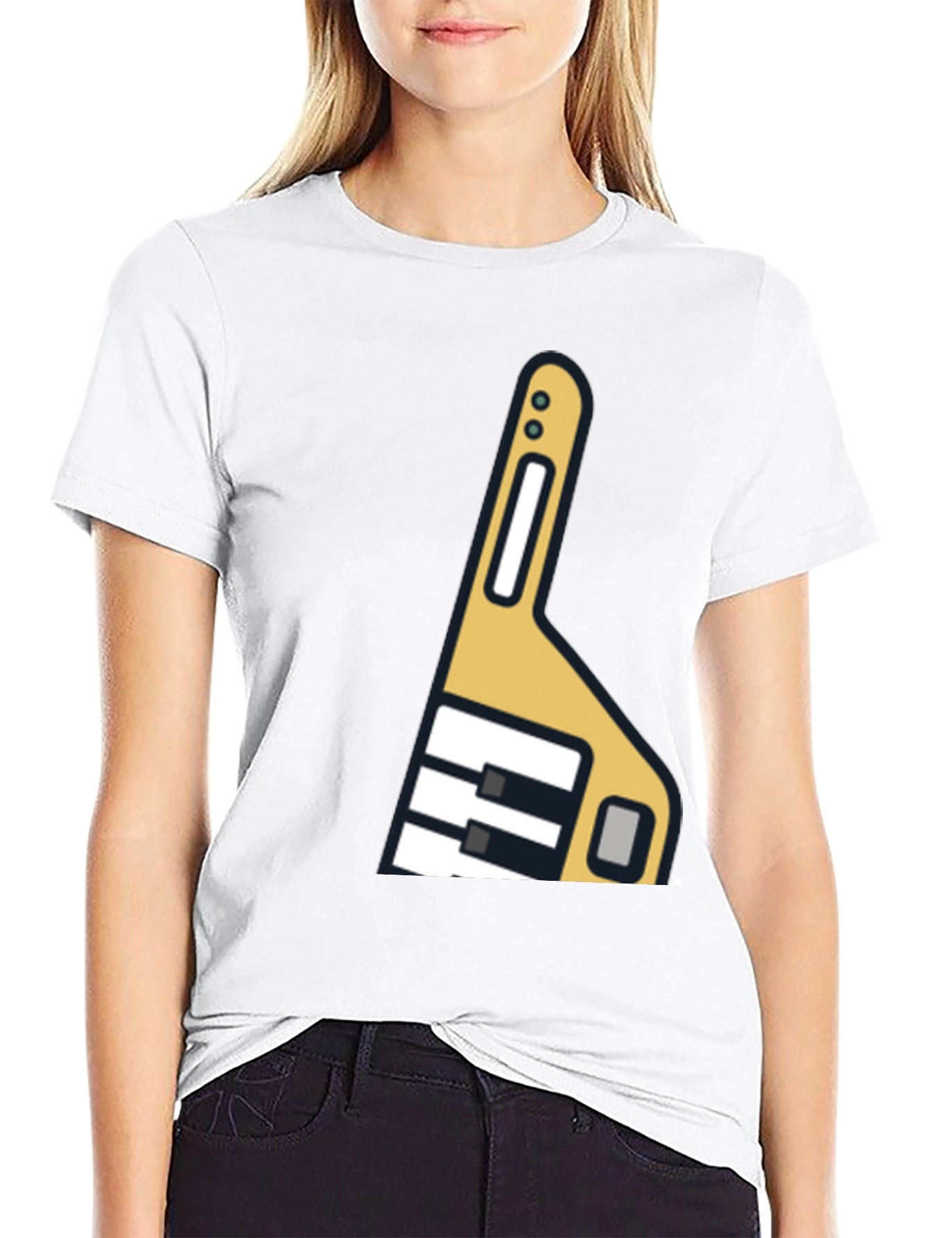Adjustable Wrench Graphic Tee - Black