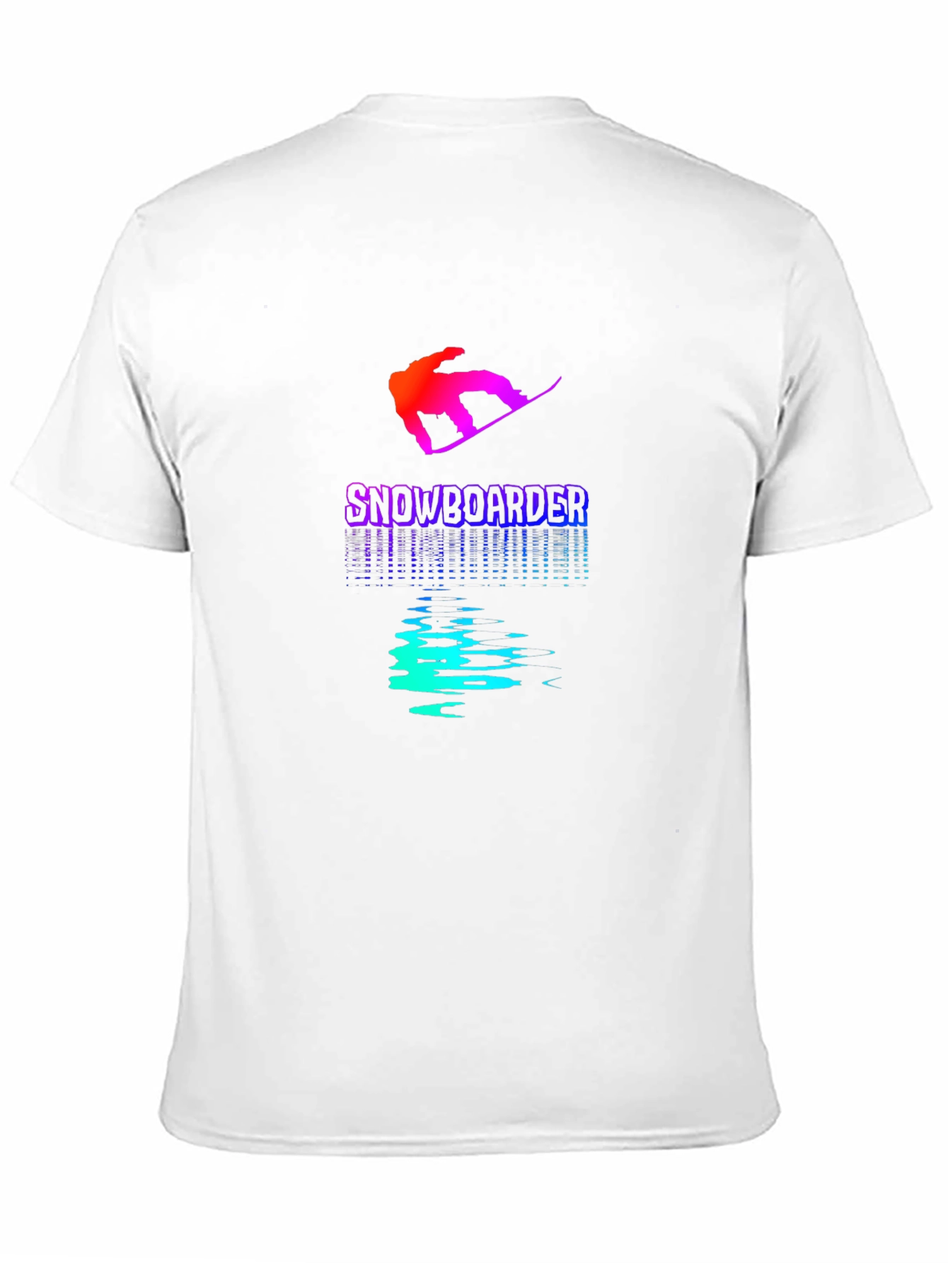 Snowboarder Graphic Tee - Stylish Black Cotton Shirt