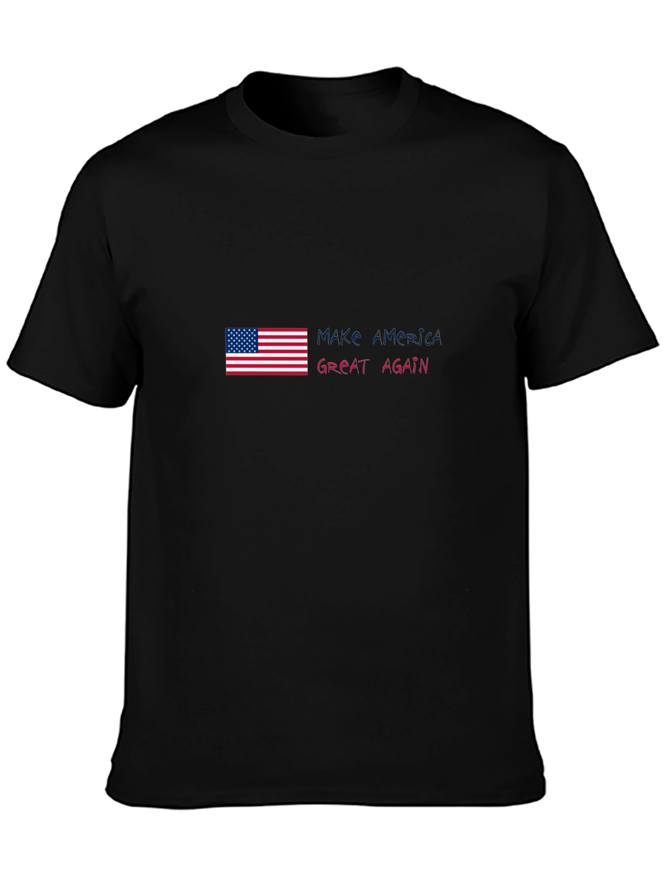 MAGA American Flag Graphic T-Shirt