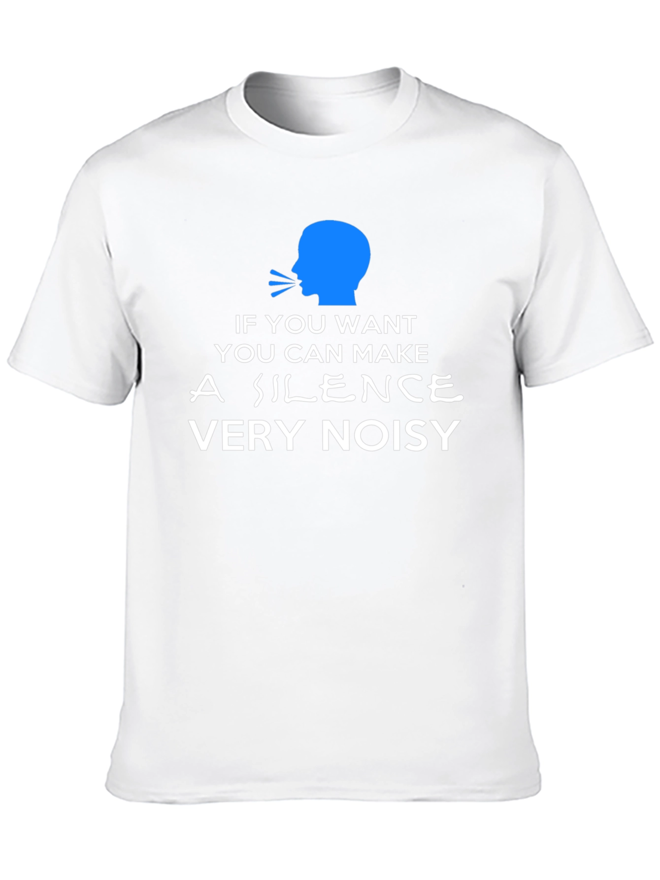 Silence Very Noisy Graphic Tee