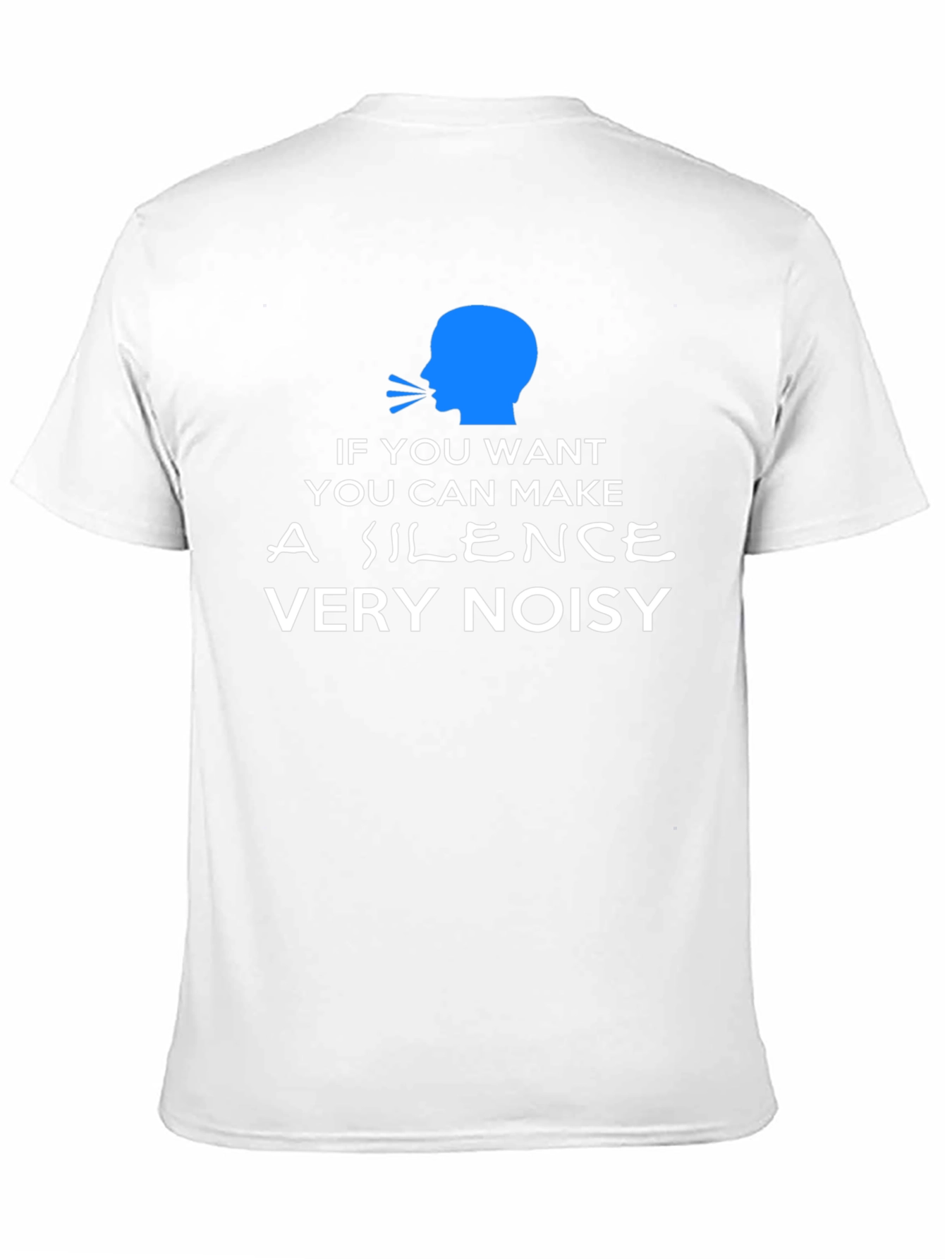 Silence Very Noisy Graphic Tee