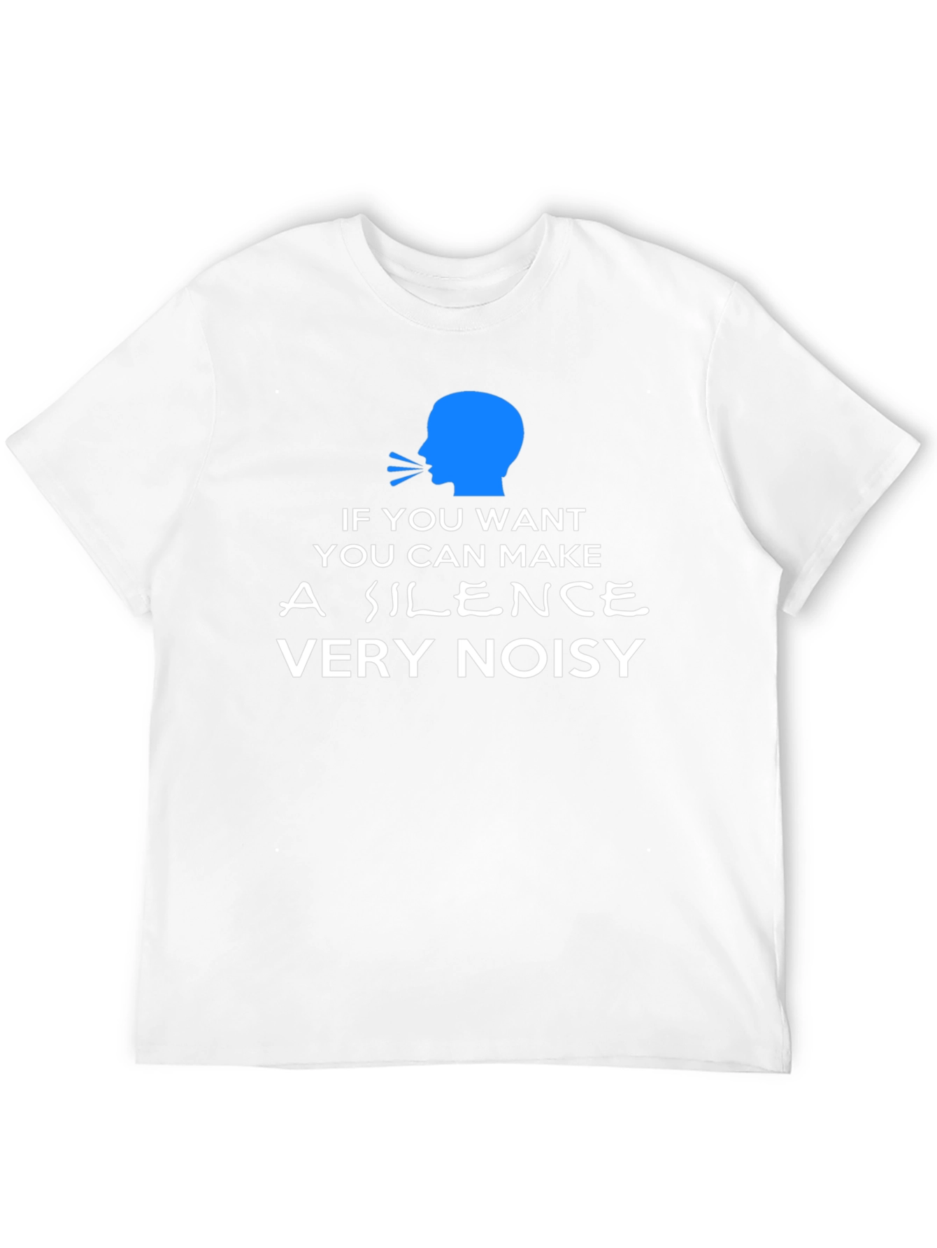 Silence Very Noisy Graphic Tee
