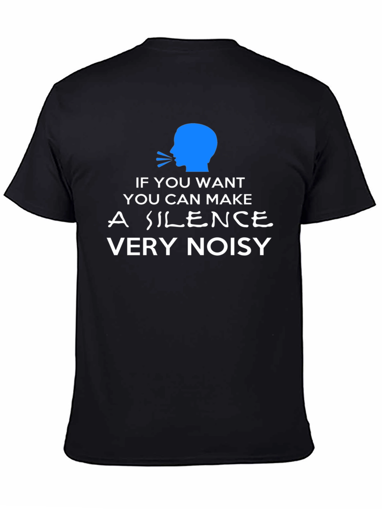 Silence Very Noisy Graphic Tee