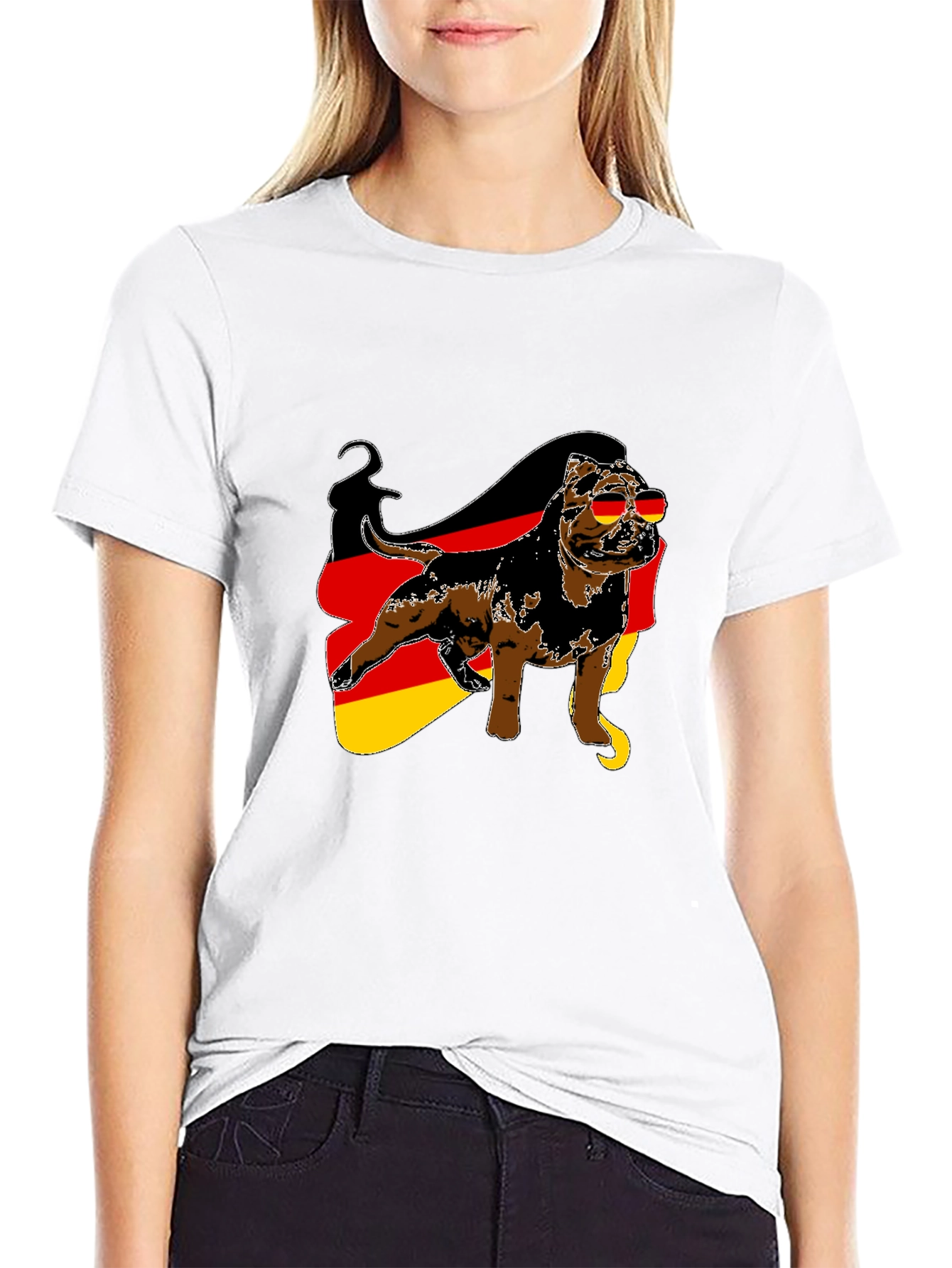 Dog German Flag T-Shirt