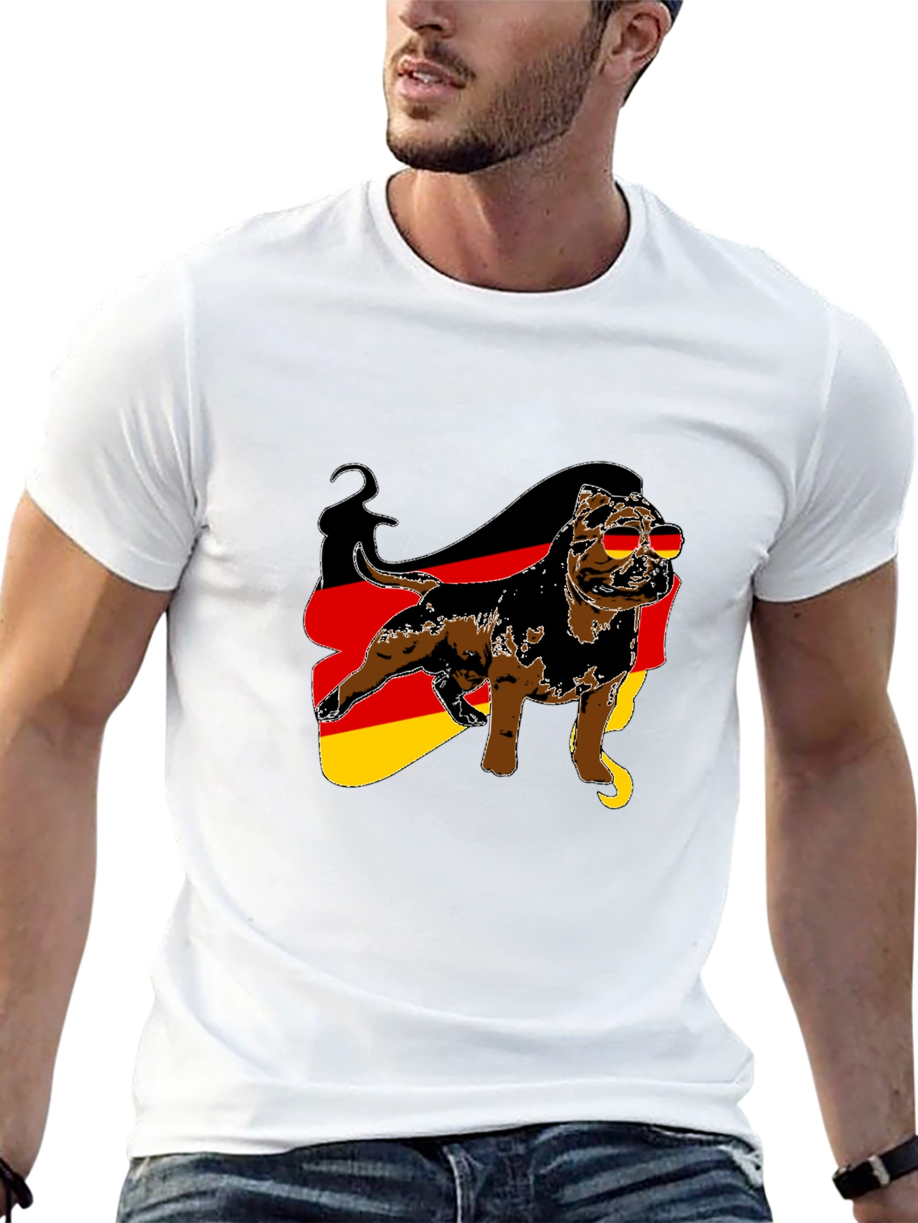 Dog German Flag T-Shirt