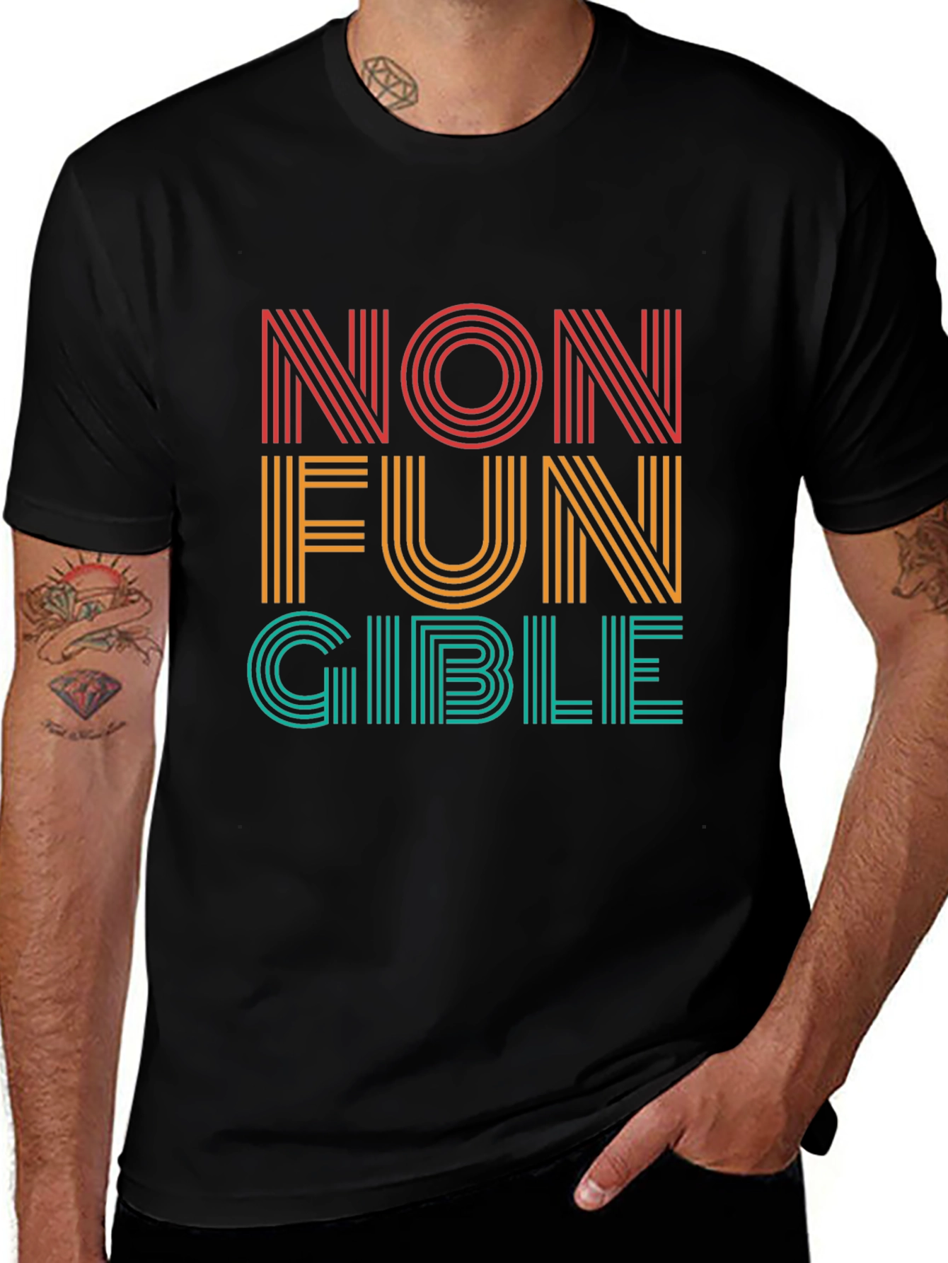Non Fun Gible Graphic Tee