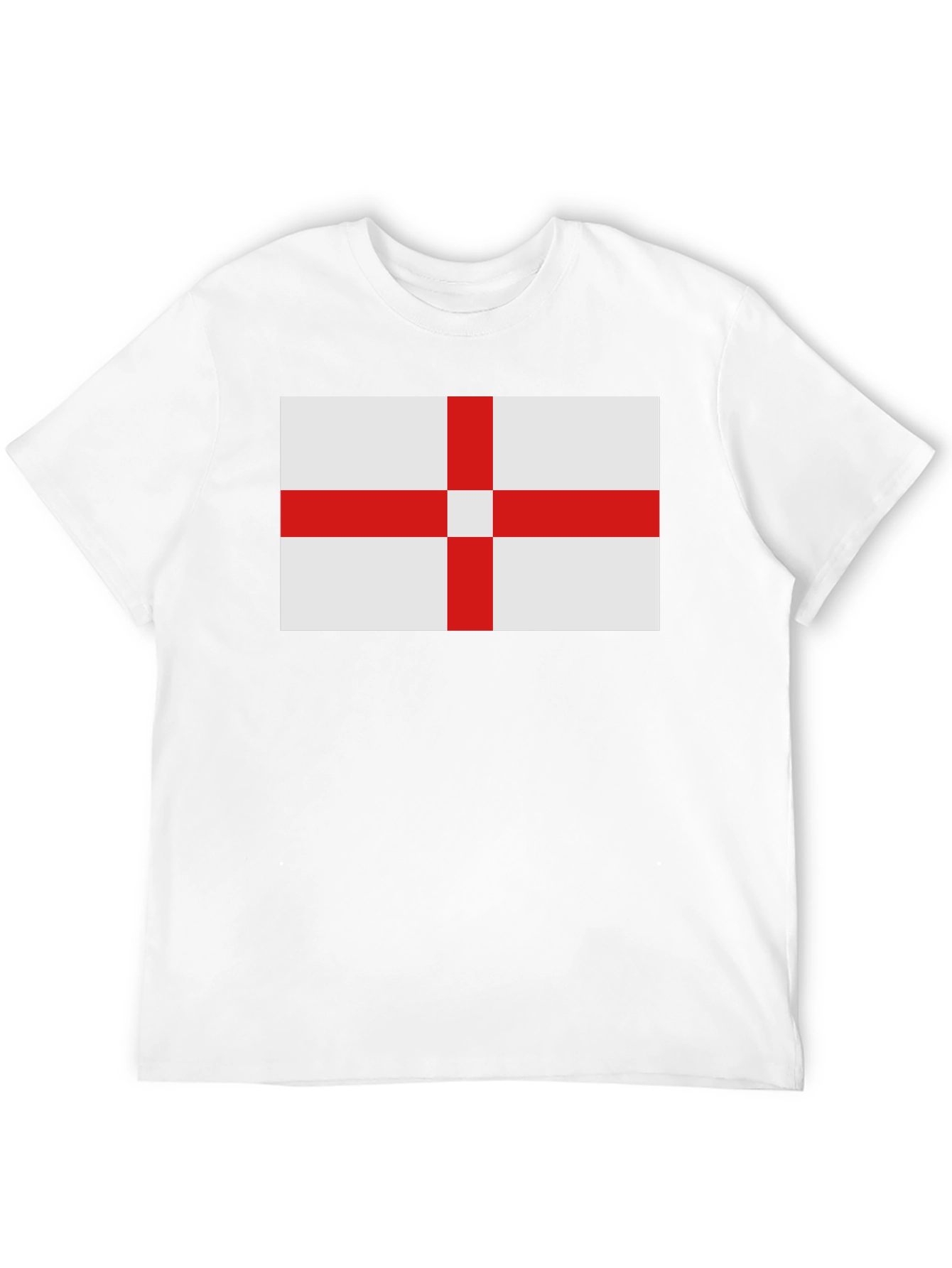 England Flag Graphic T-Shirt - Black
