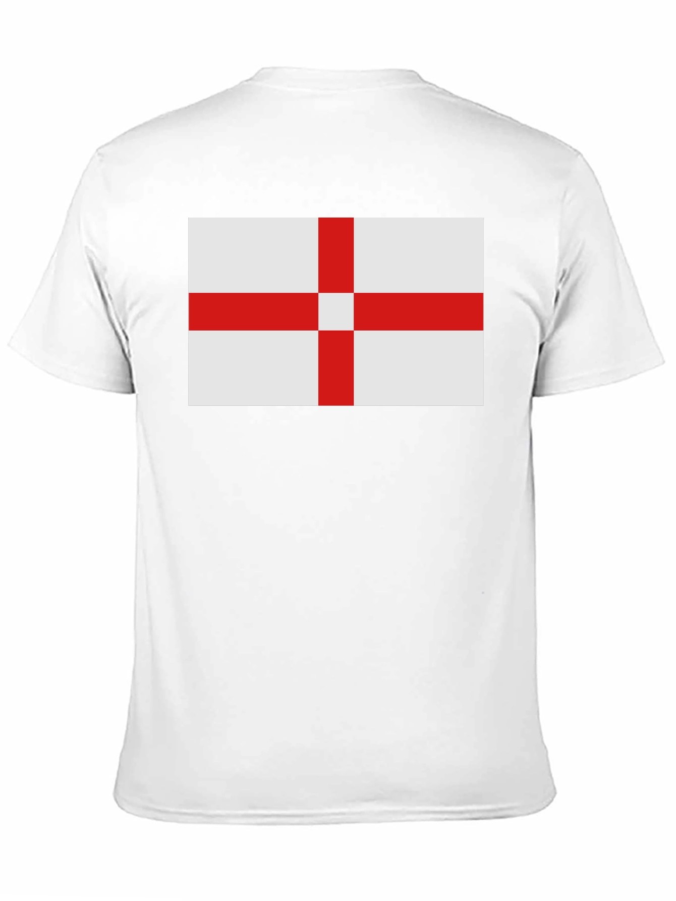 England Flag Graphic T-Shirt - Black