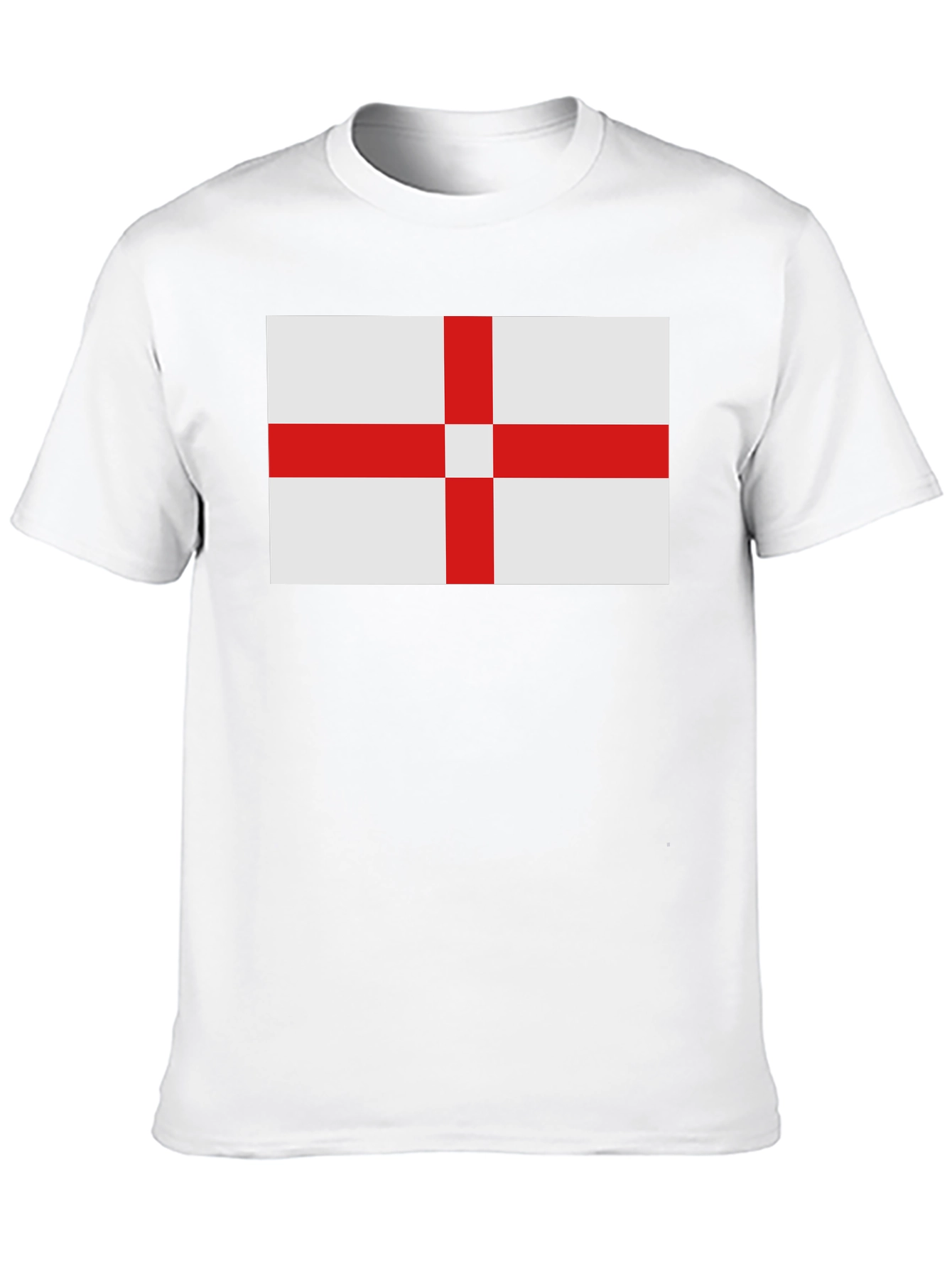 England Flag Graphic T-Shirt - Black