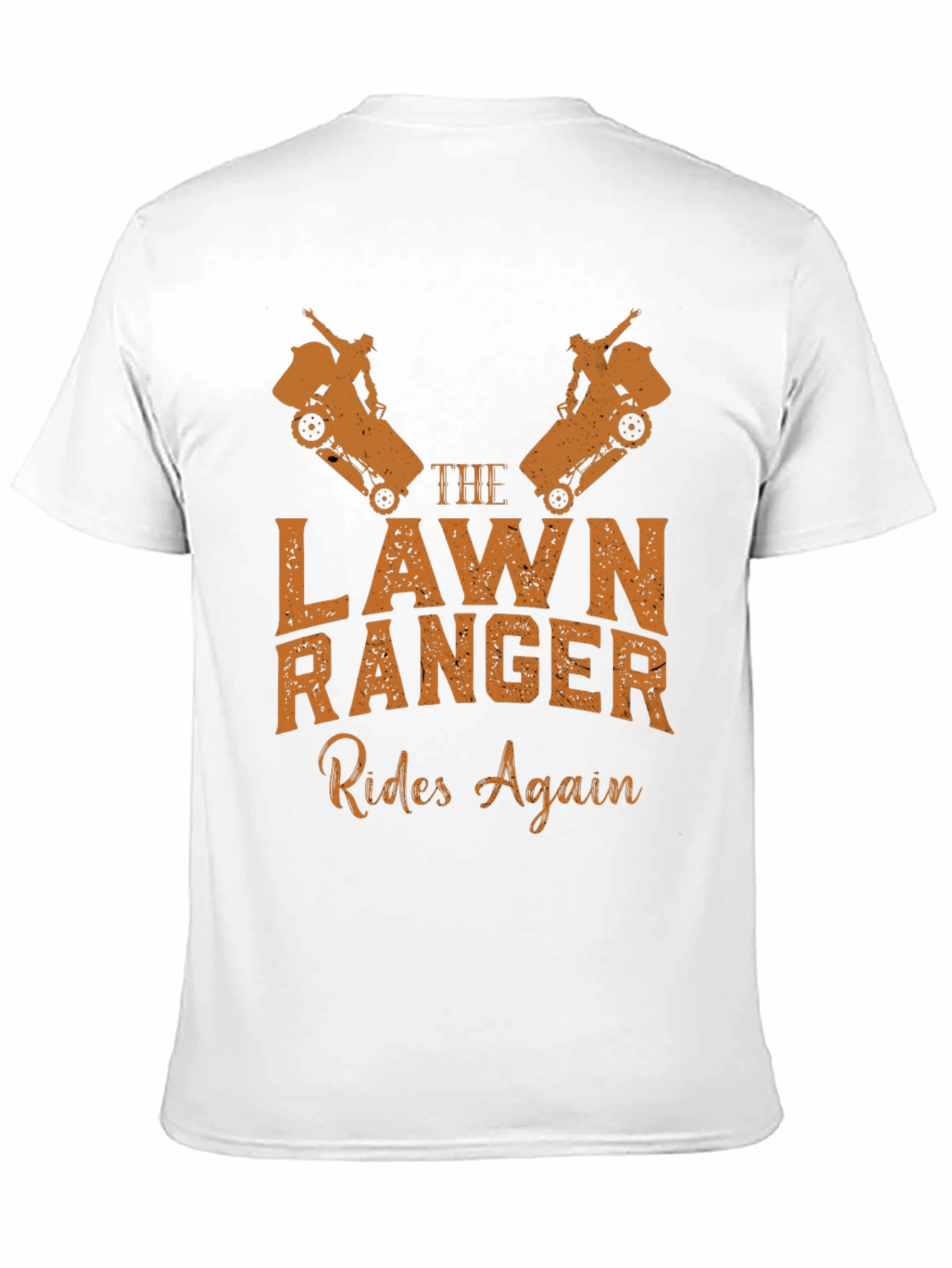 The Lawn Ranger Rides Again Mens Graphic Tee