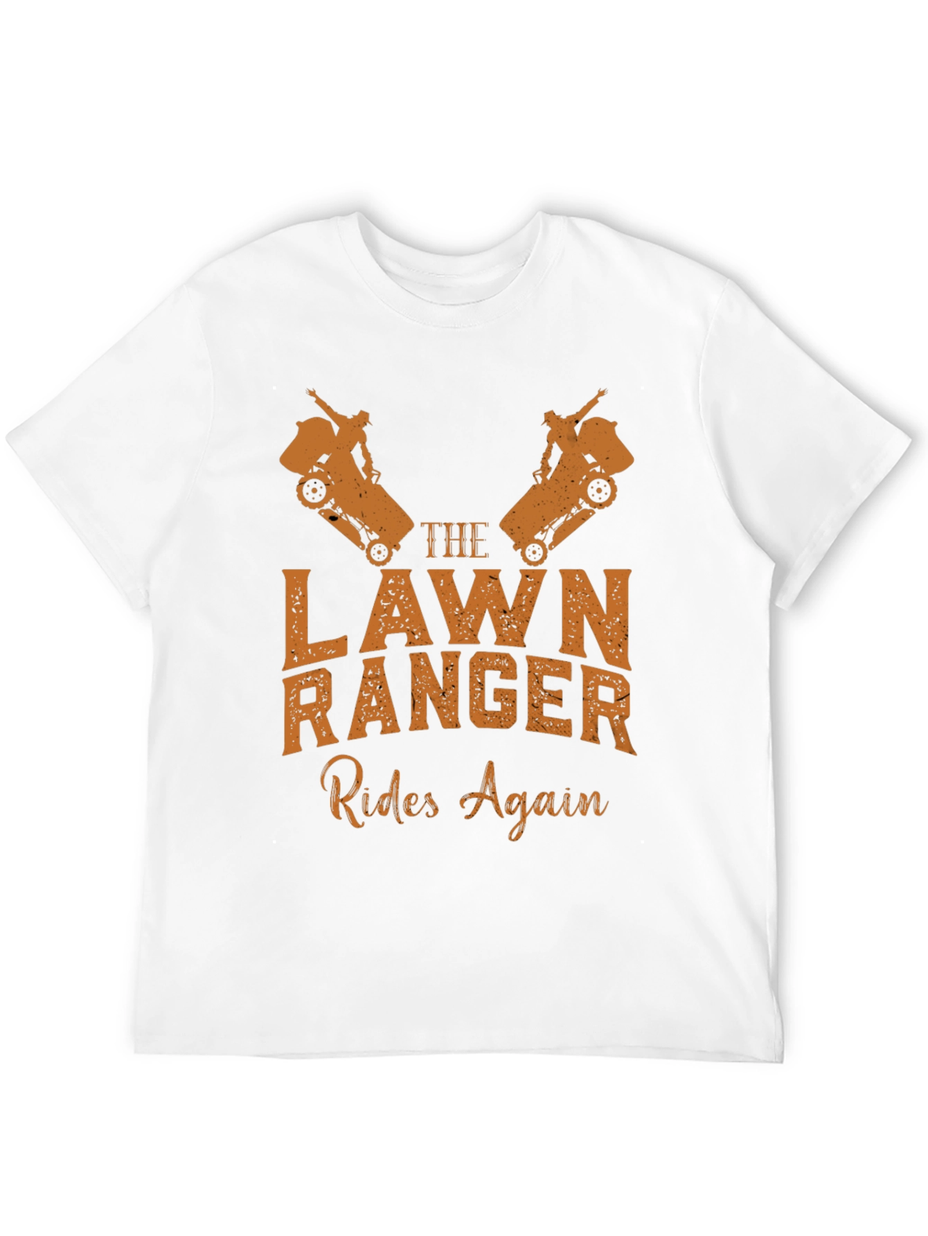 The Lawn Ranger Rides Again Mens Graphic Tee