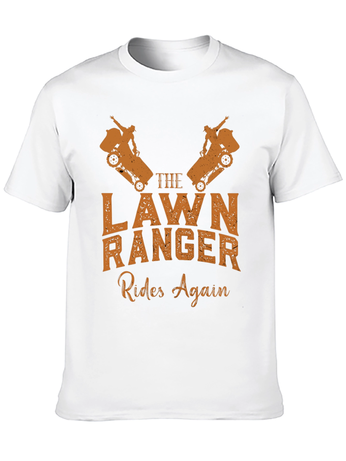 The Lawn Ranger Rides Again Mens Graphic Tee