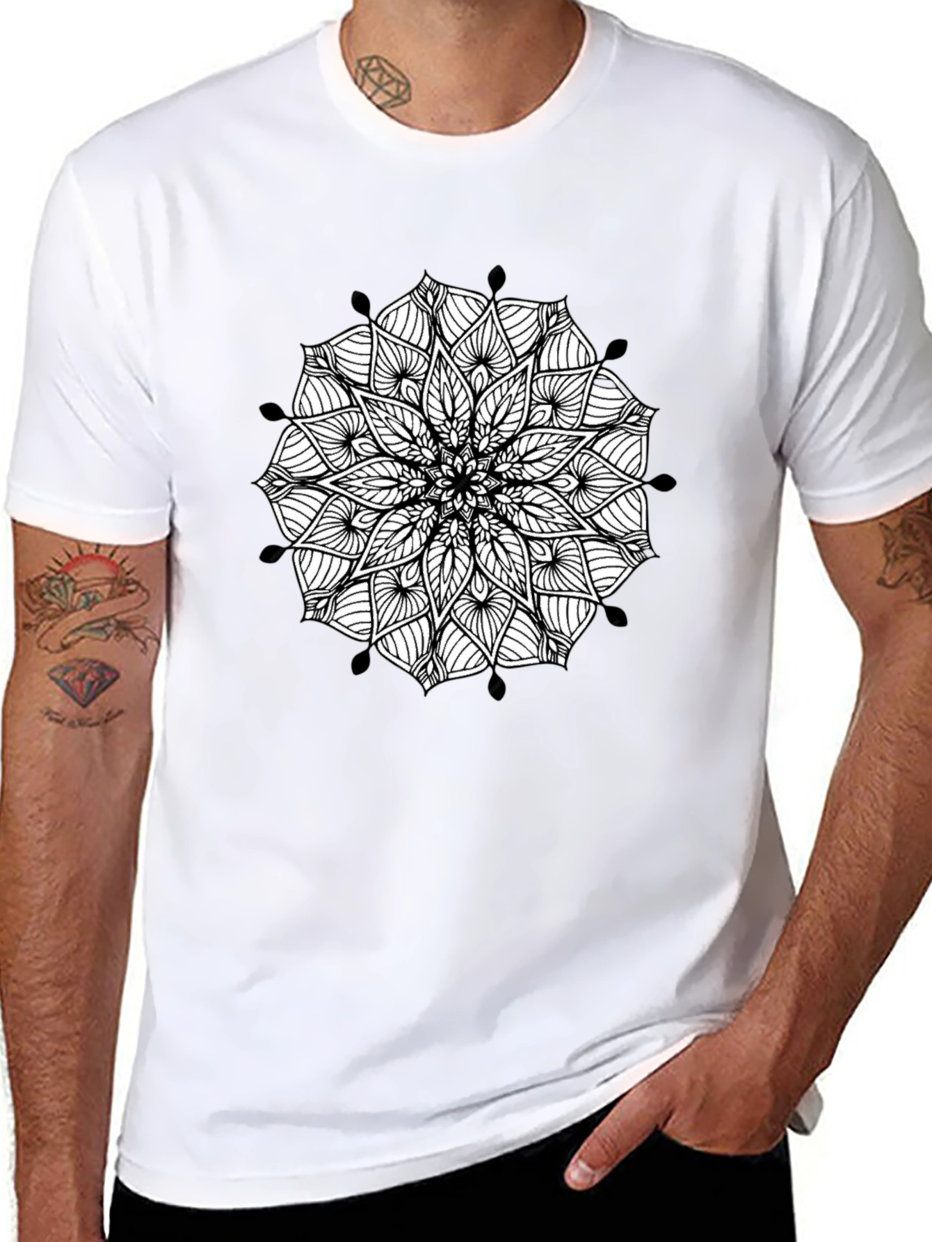 Mandala Graphic Tee - Stylish Comfort