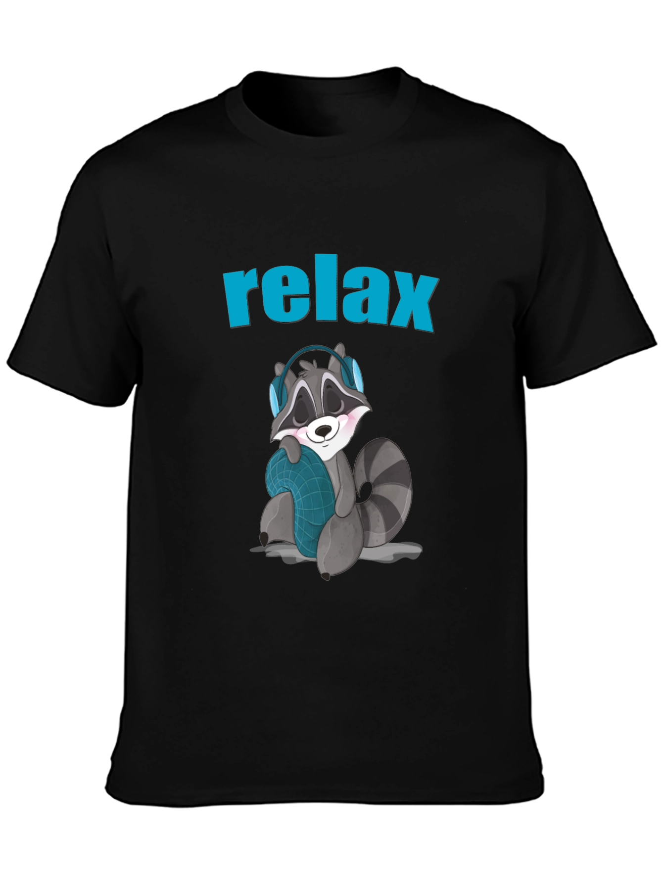 Relaxing Raccoon Graphic Tee