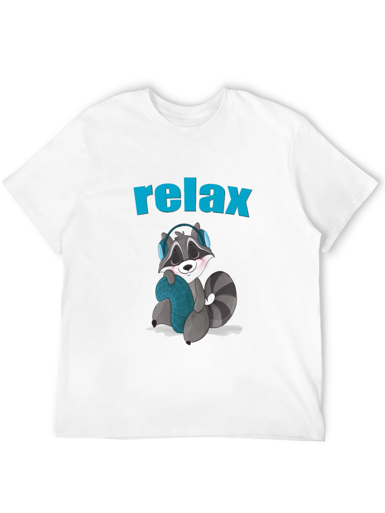 Relaxing Raccoon Graphic Tee