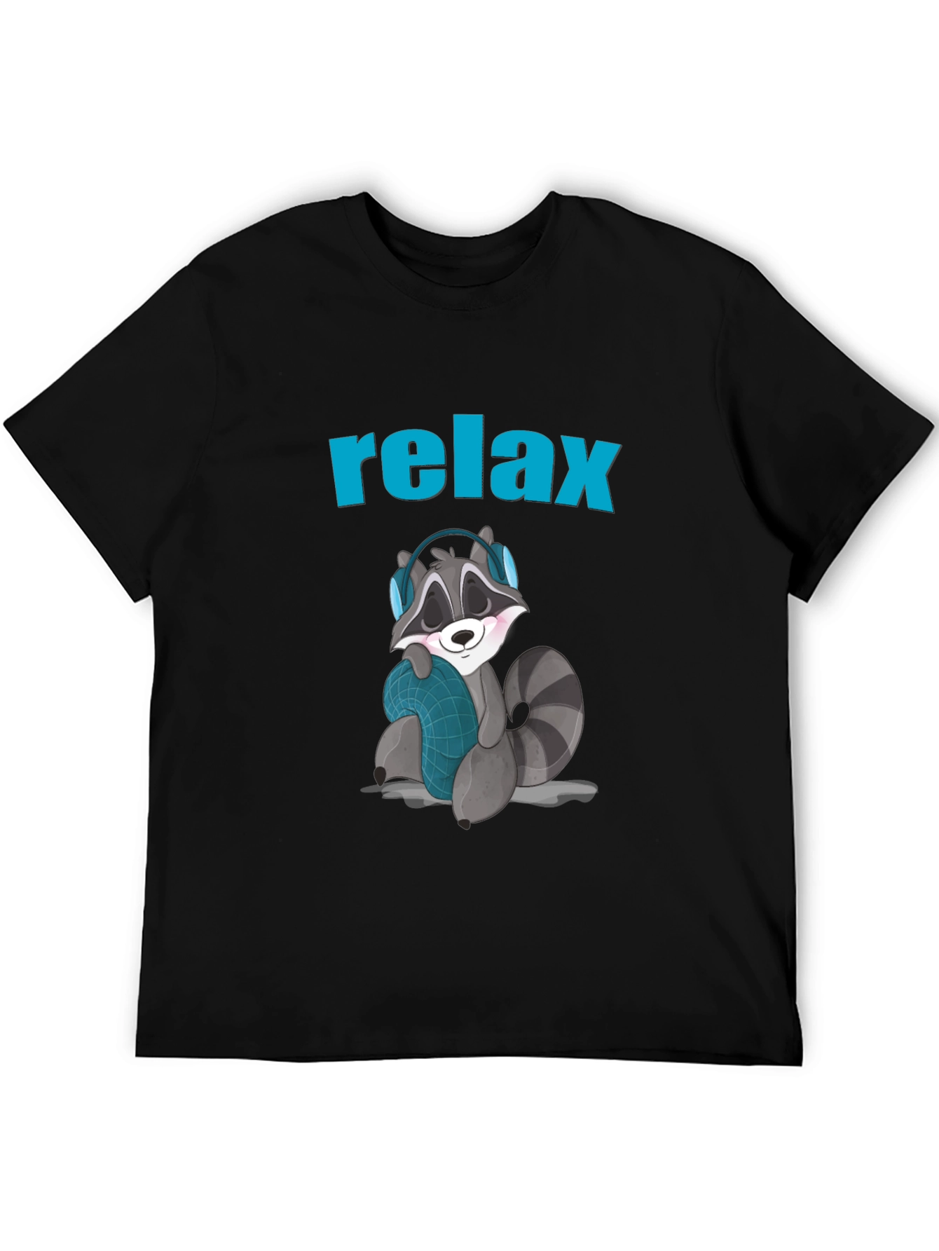 Relaxing Raccoon Graphic Tee
