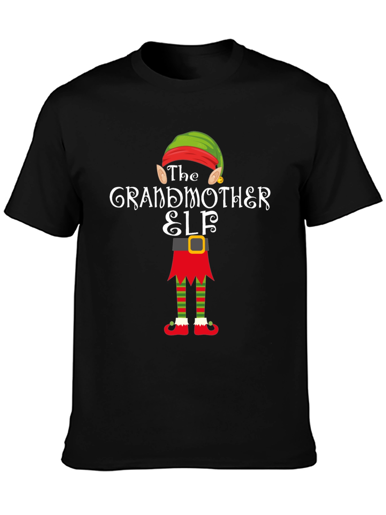 Grandmother Elf Christmas T-Shirt