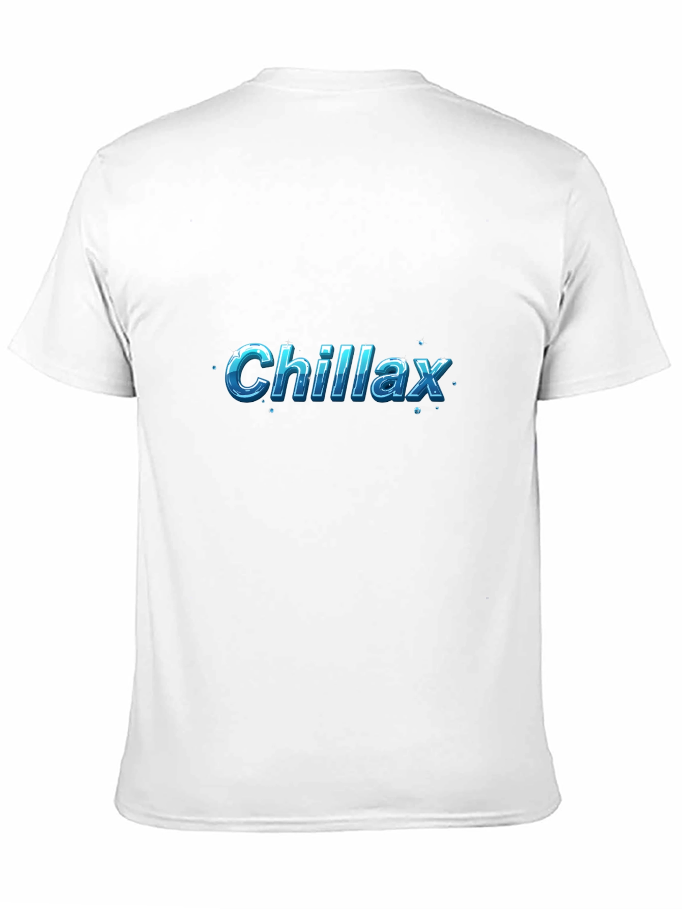 Chillax Black T-Shirt - Relaxed Style
