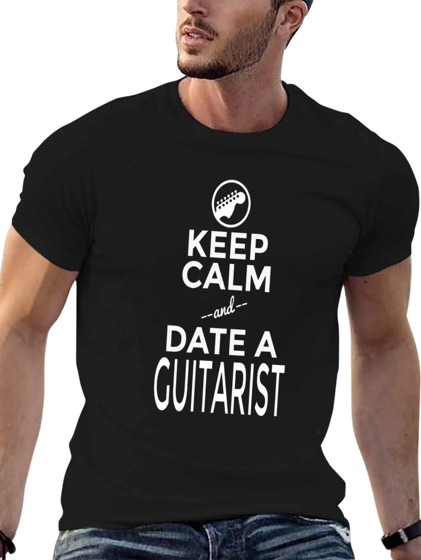 Keep Calm and Date a Guitarist T-Shirt