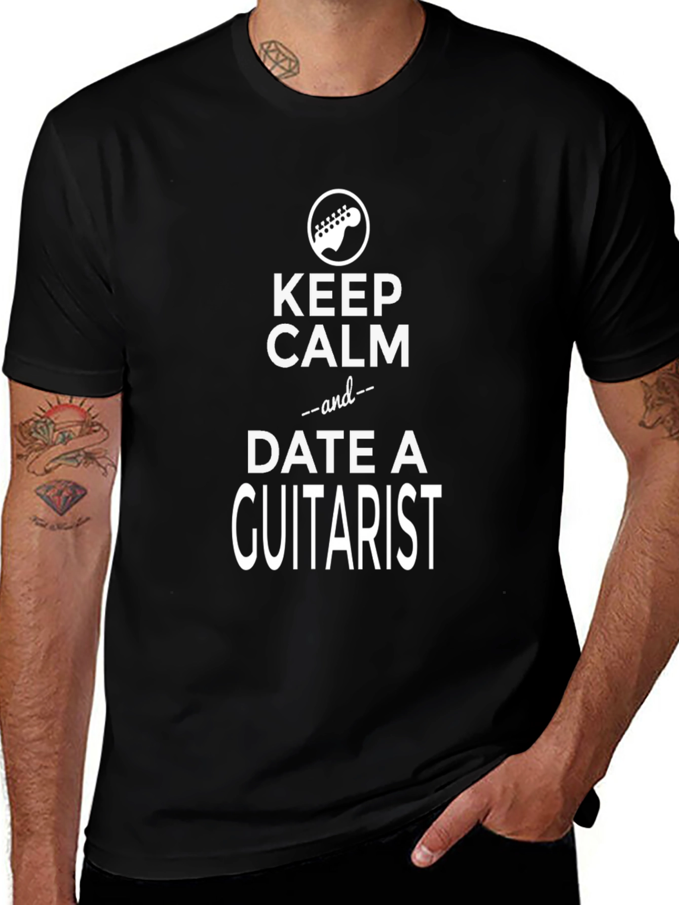 Keep Calm and Date a Guitarist T-Shirt