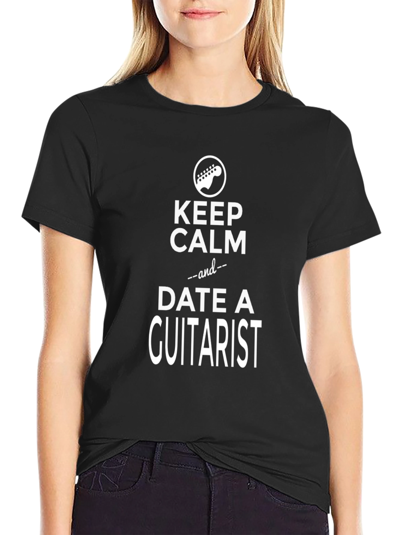 Keep Calm and Date a Guitarist T-Shirt