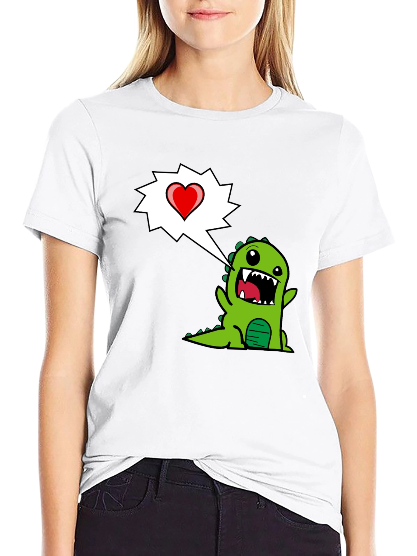 Dino Love Graphic Tee