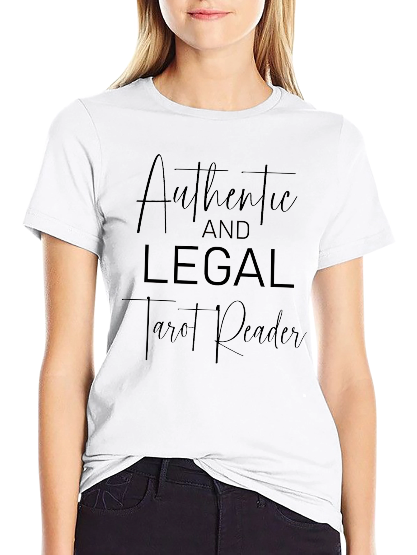 Authentic & Legal Tarot Reader T-Shirt