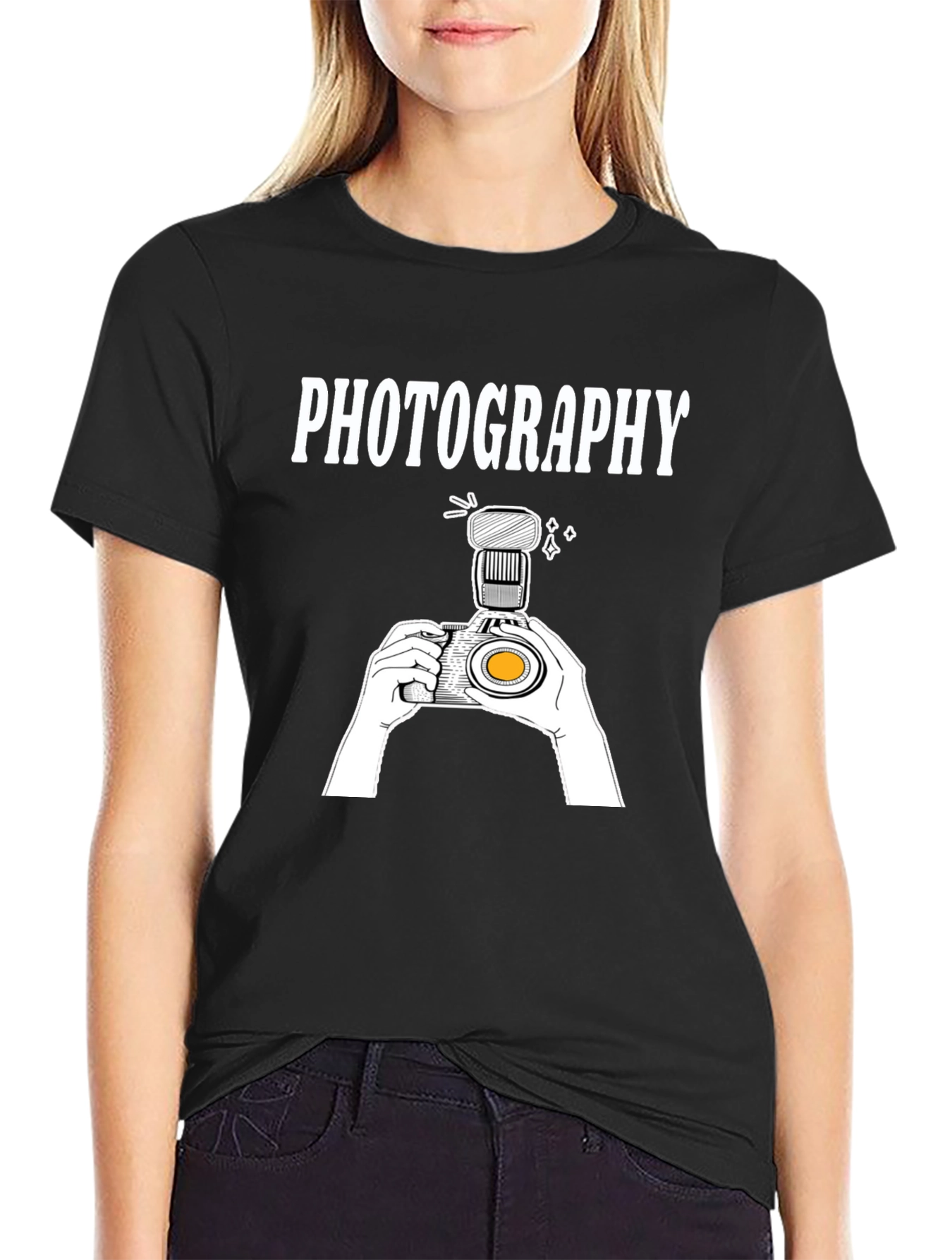 Photography T-Shirt: Camera Graphic Tee for Photo Lovers