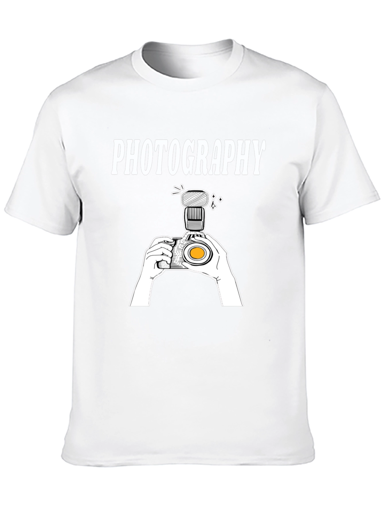 Photography T-Shirt: Camera Graphic Tee for Photo Lovers