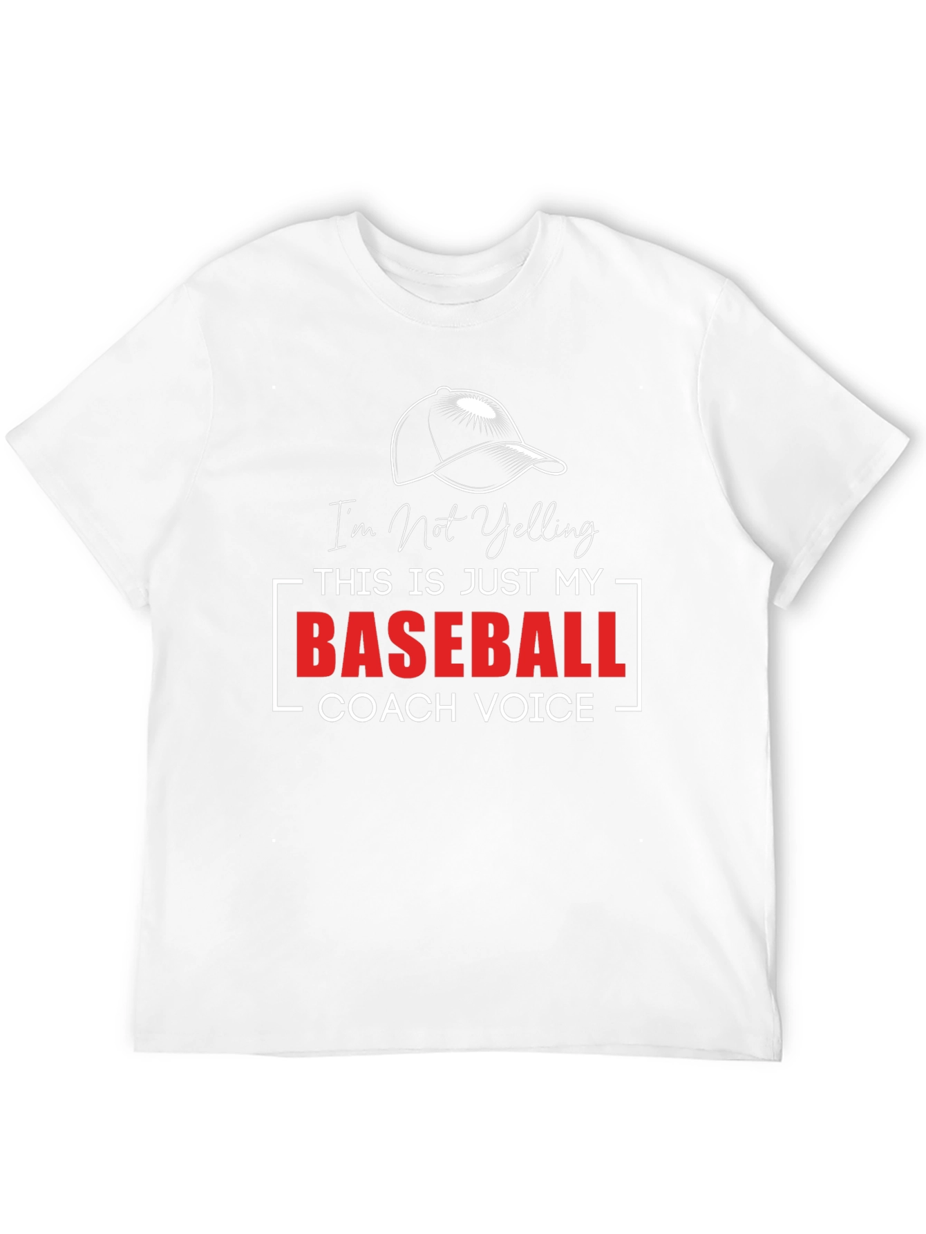 Baseball Coach Voice T-Shirt