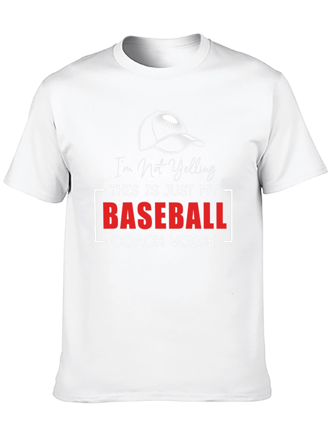 Baseball Coach Voice T-Shirt