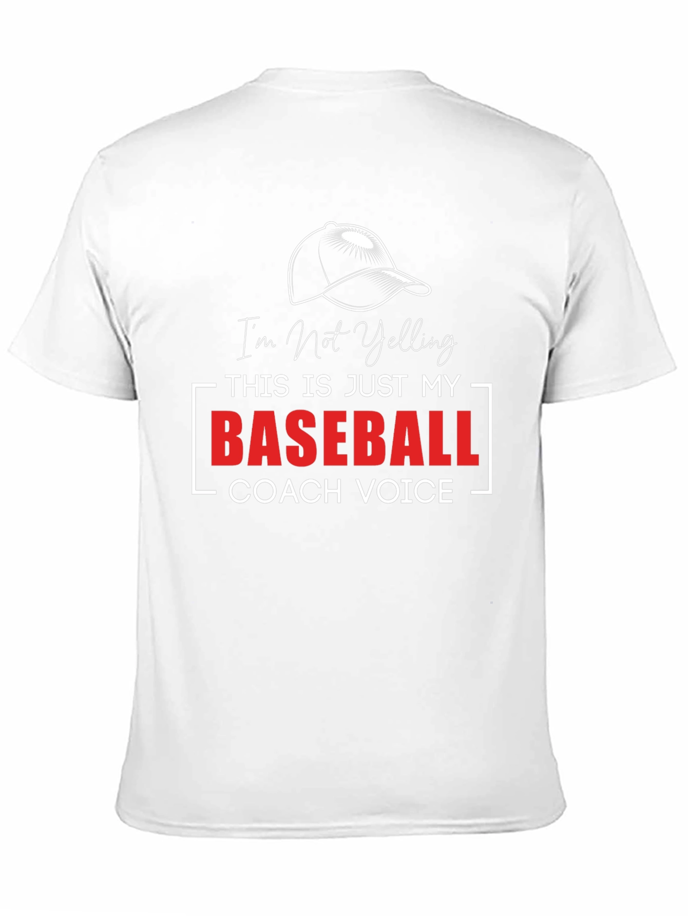 Baseball Coach Voice T-Shirt