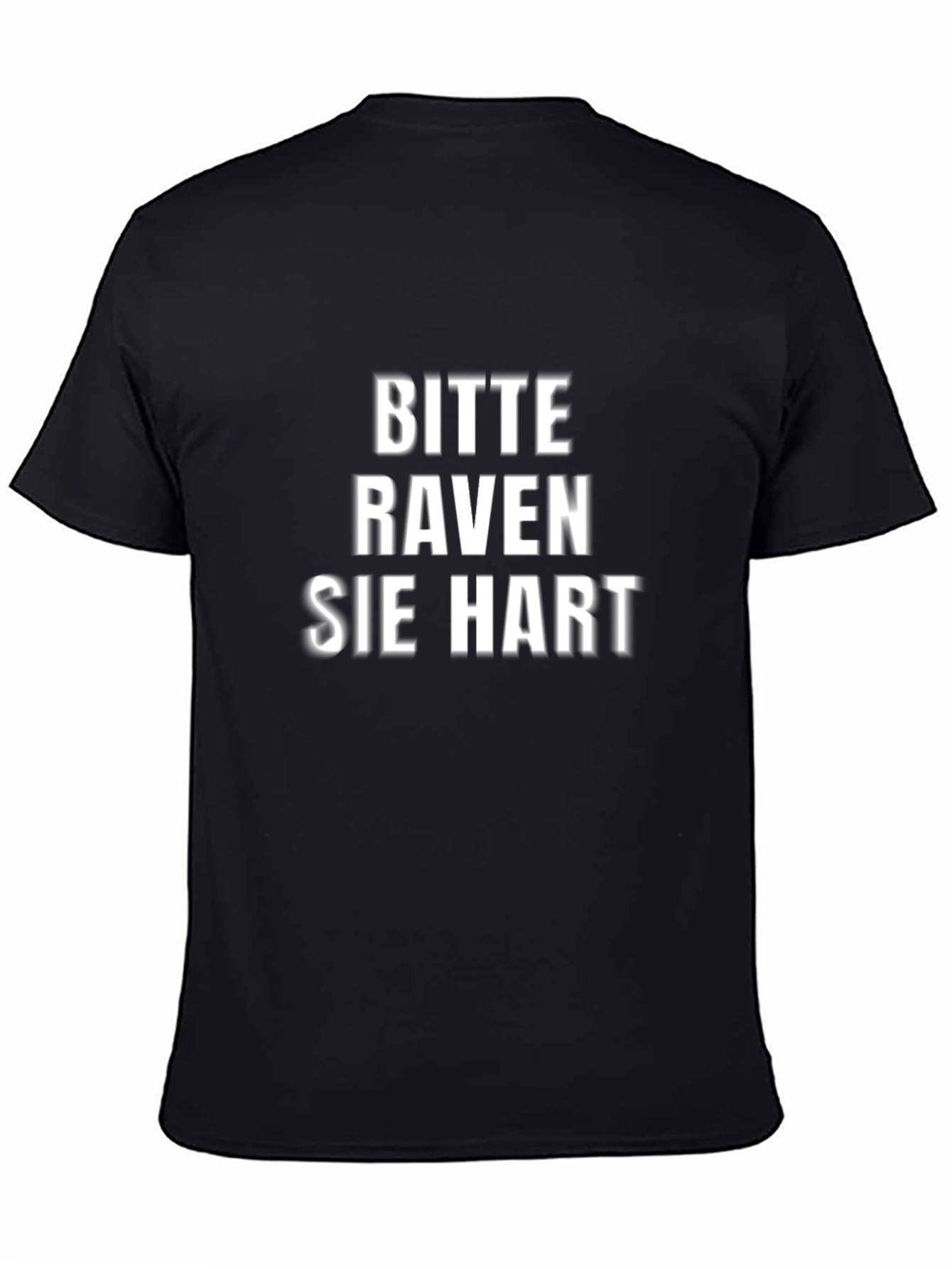 Bitte Raven Sie Hart Mens T-Shirt