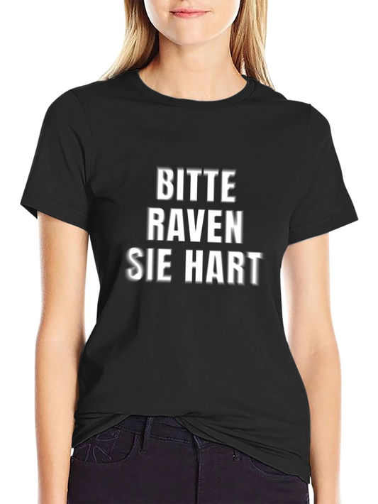 Bitte Raven Sie Hart Mens T-Shirt