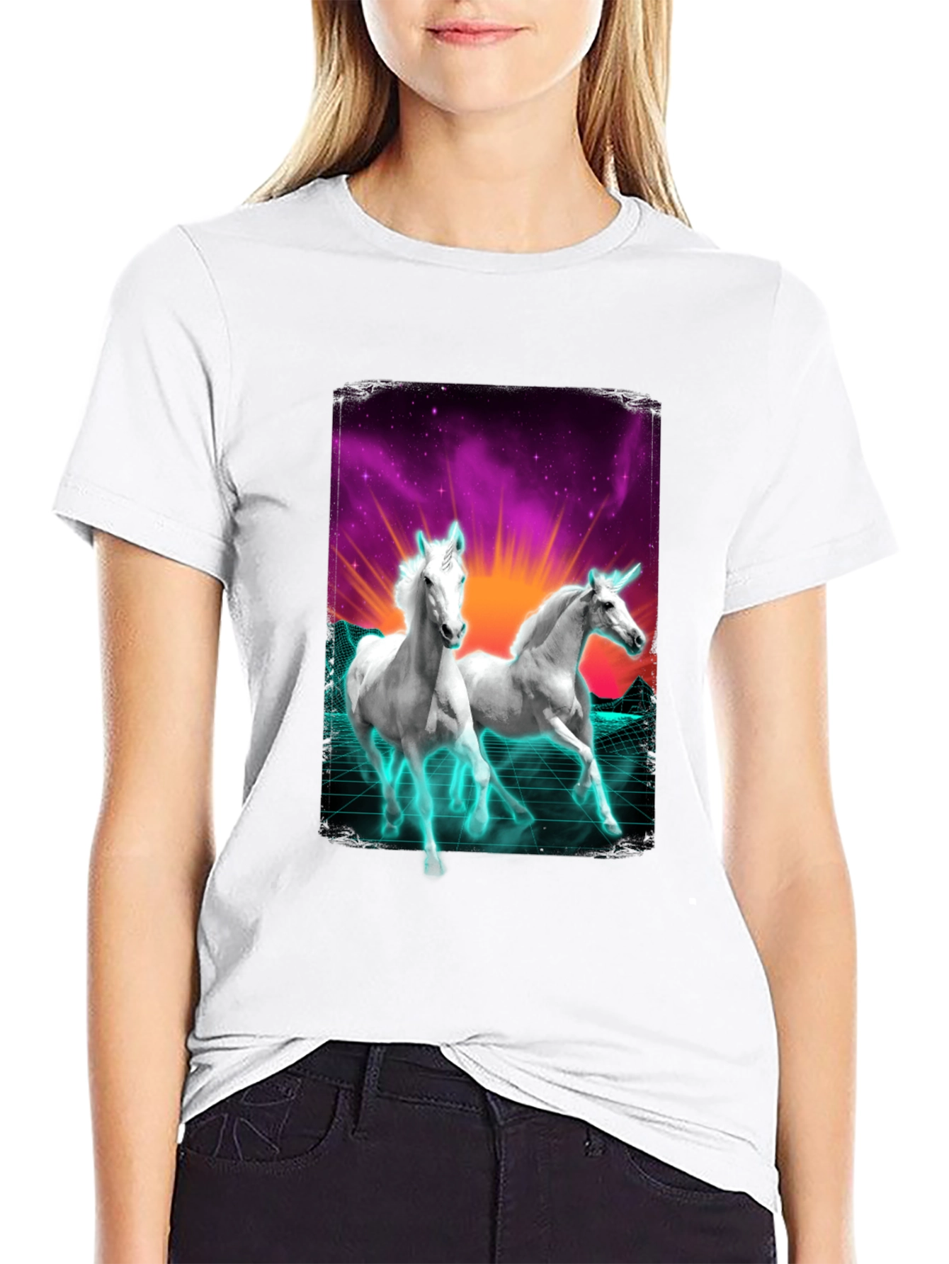 Unicorn Retro T-Shirt