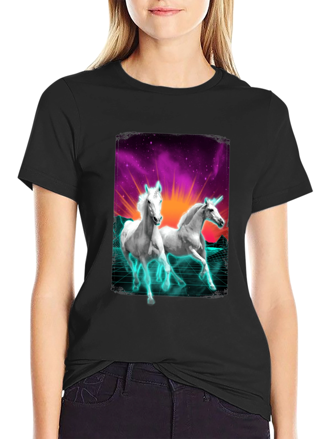 Unicorn Retro T-Shirt