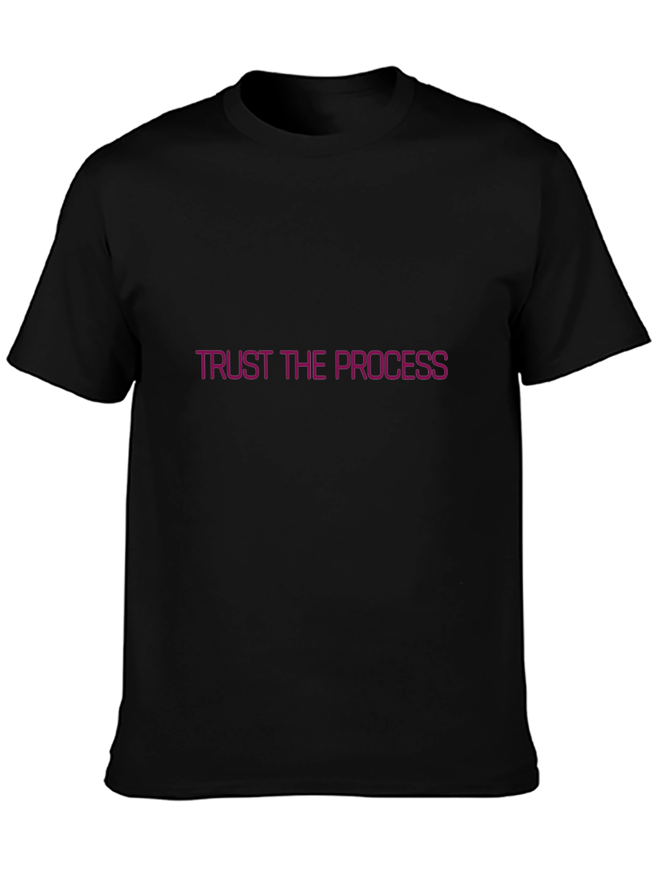 Trust the Process Black T-Shirt