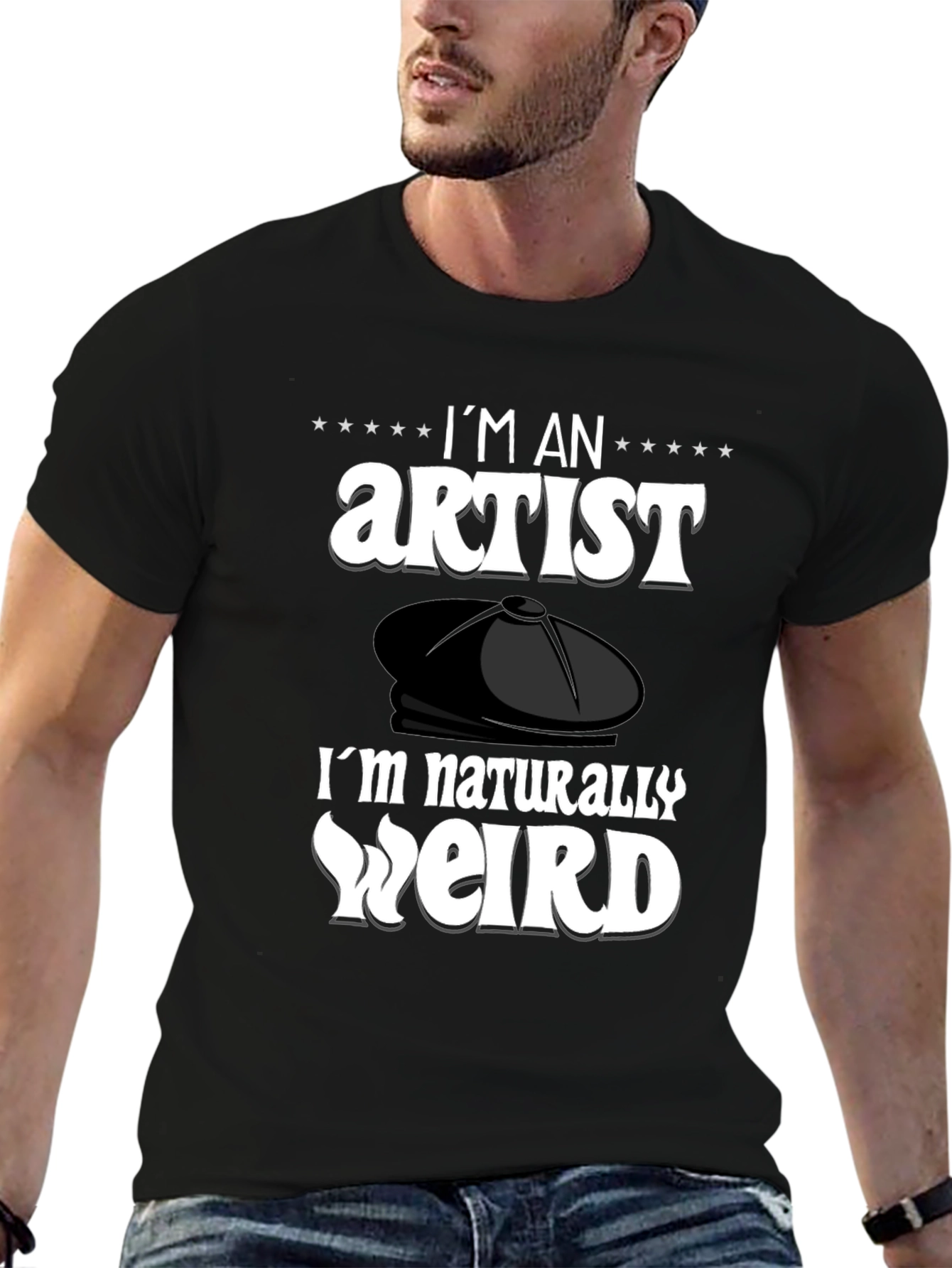 Im an Artist Im Naturally Weird T-Shirt