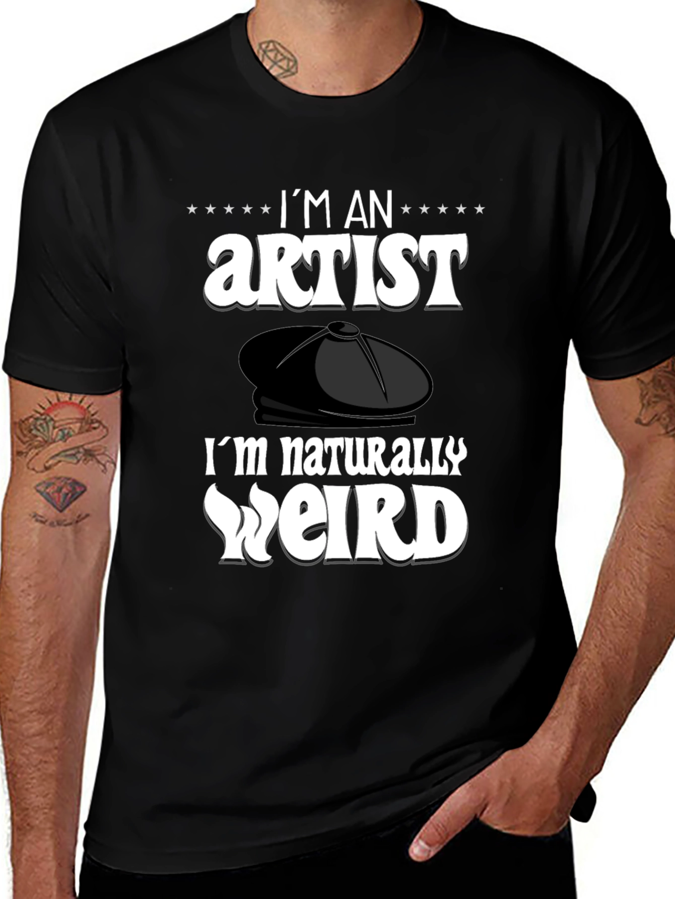 Im an Artist Im Naturally Weird T-Shirt