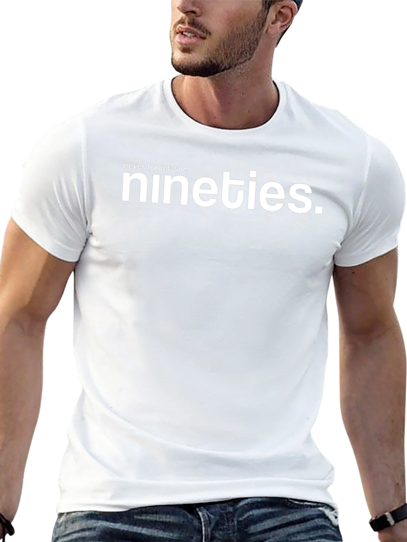 Never Forget The Nineties Black T-Shirt