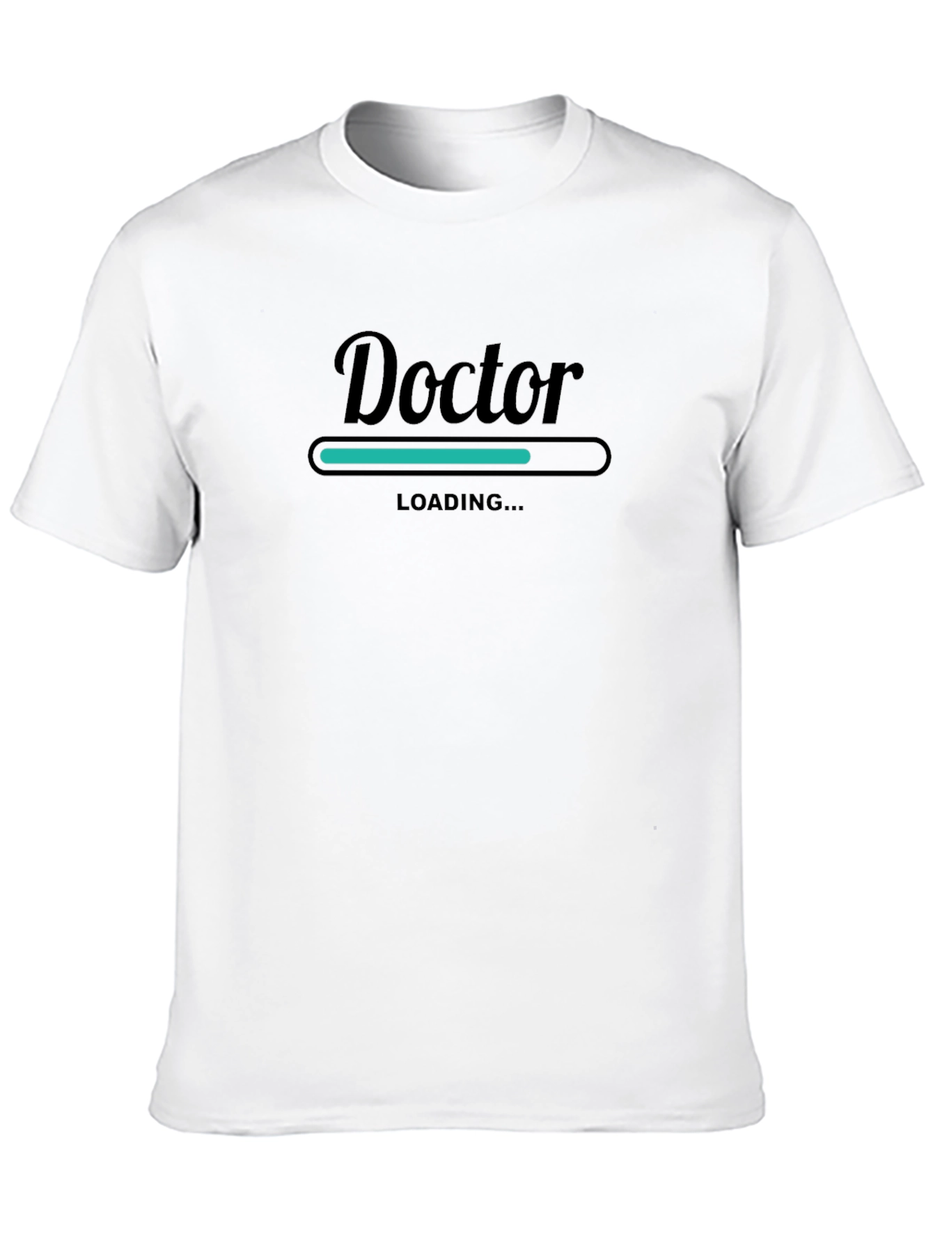 Doctor Loading Black T-Shirt - Future Medical Professional