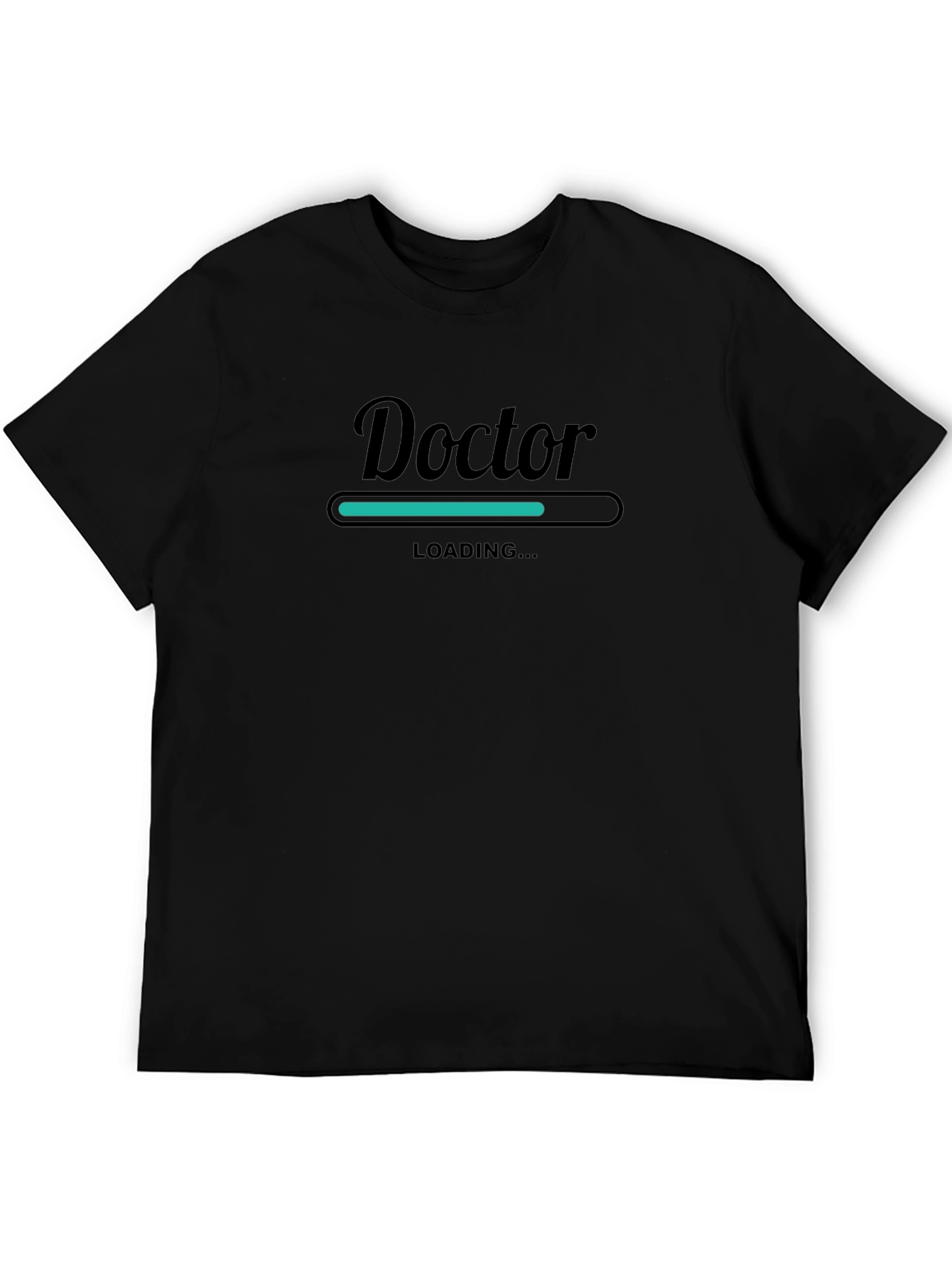 Doctor Loading Black T-Shirt - Future Medical Professional