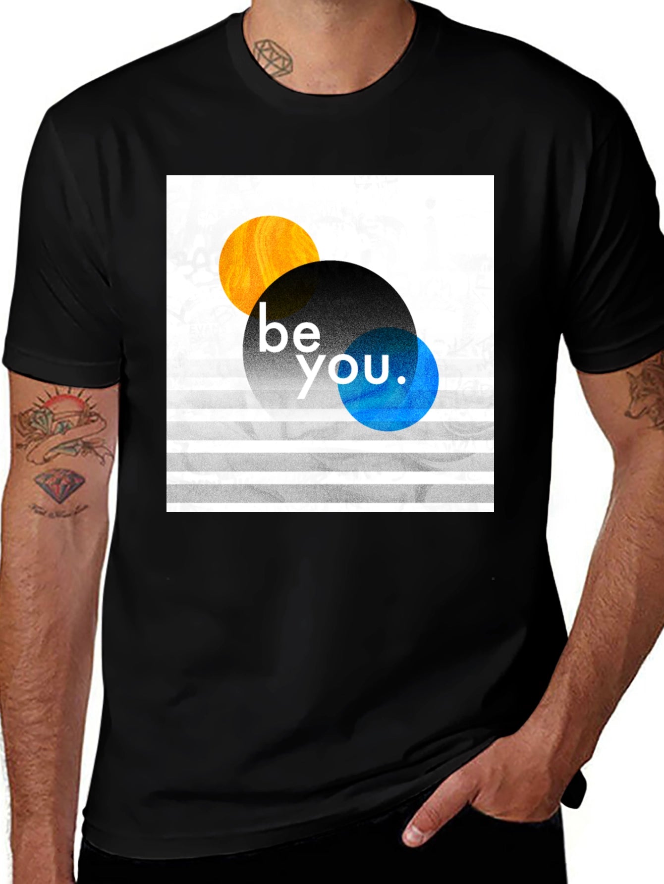 Be You Graphic Tee - Stylish Modern Design