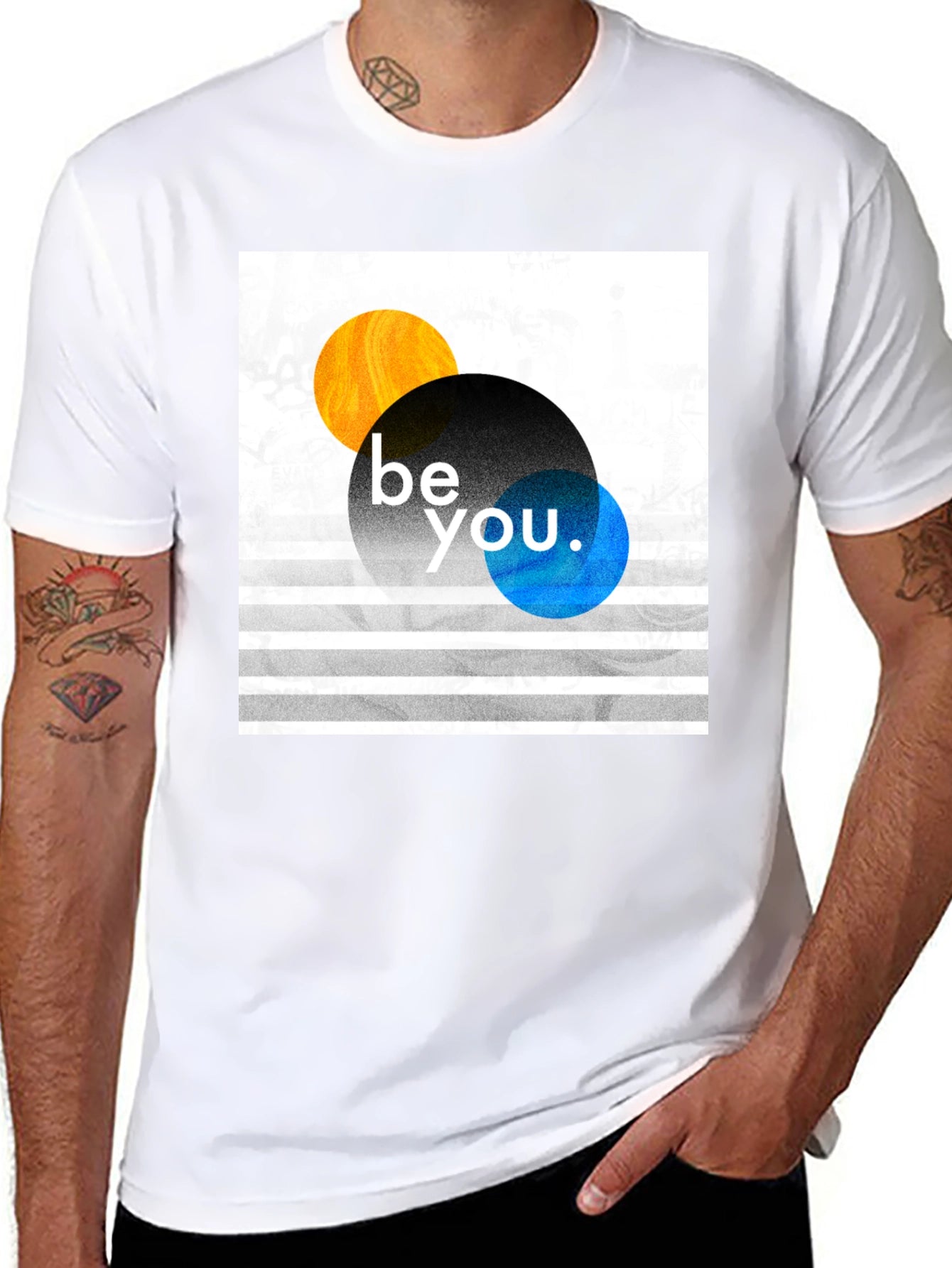 Be You Graphic Tee - Stylish Modern Design