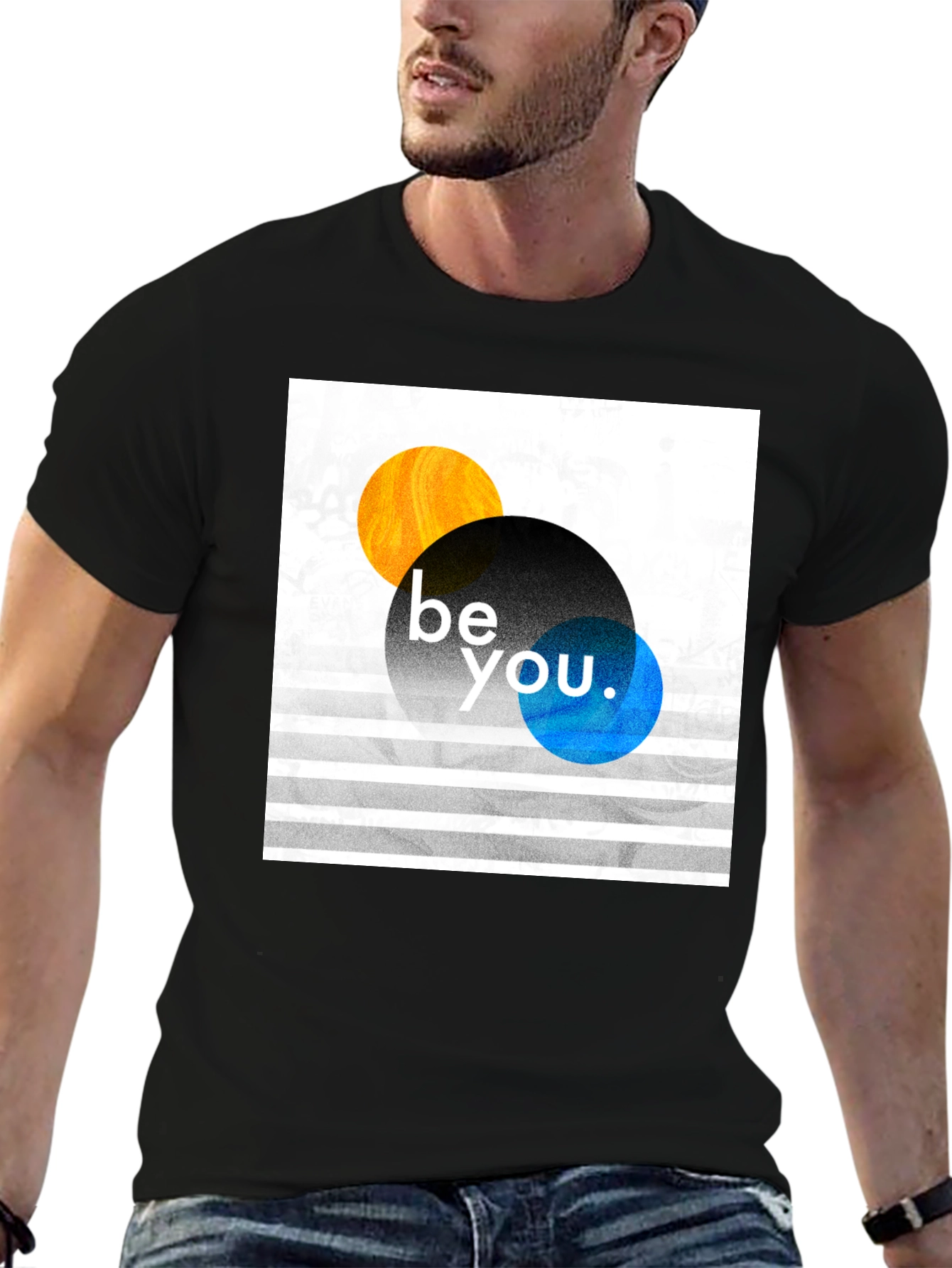 Be You Graphic Tee - Stylish Modern Design